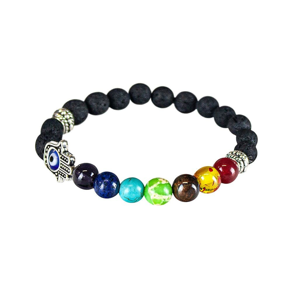 Chakra-rannekoru Hand of Fatima -yksityiskohdalla