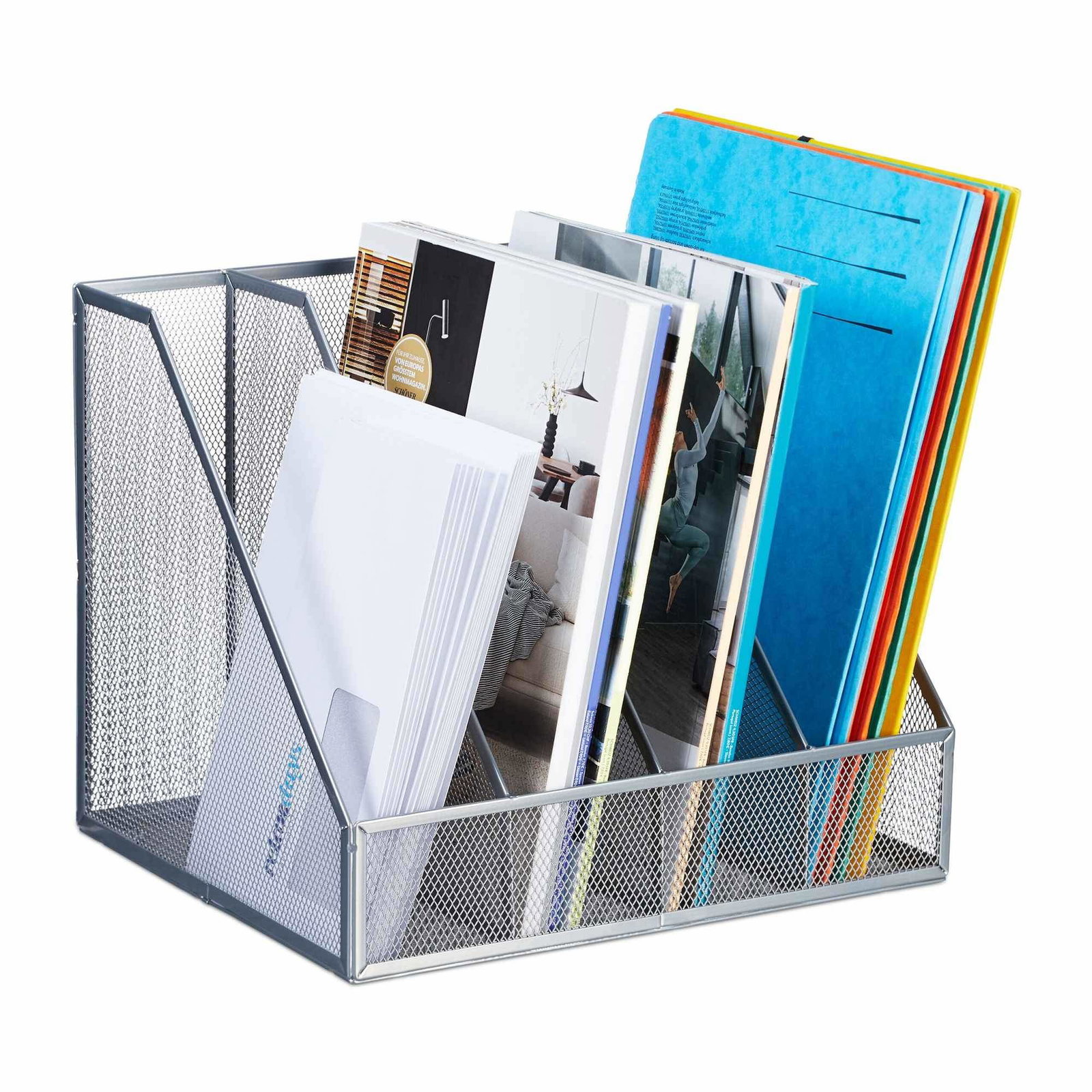 Tidskriftssamlare 4 fack | Hem & Hobby | Pryloteket