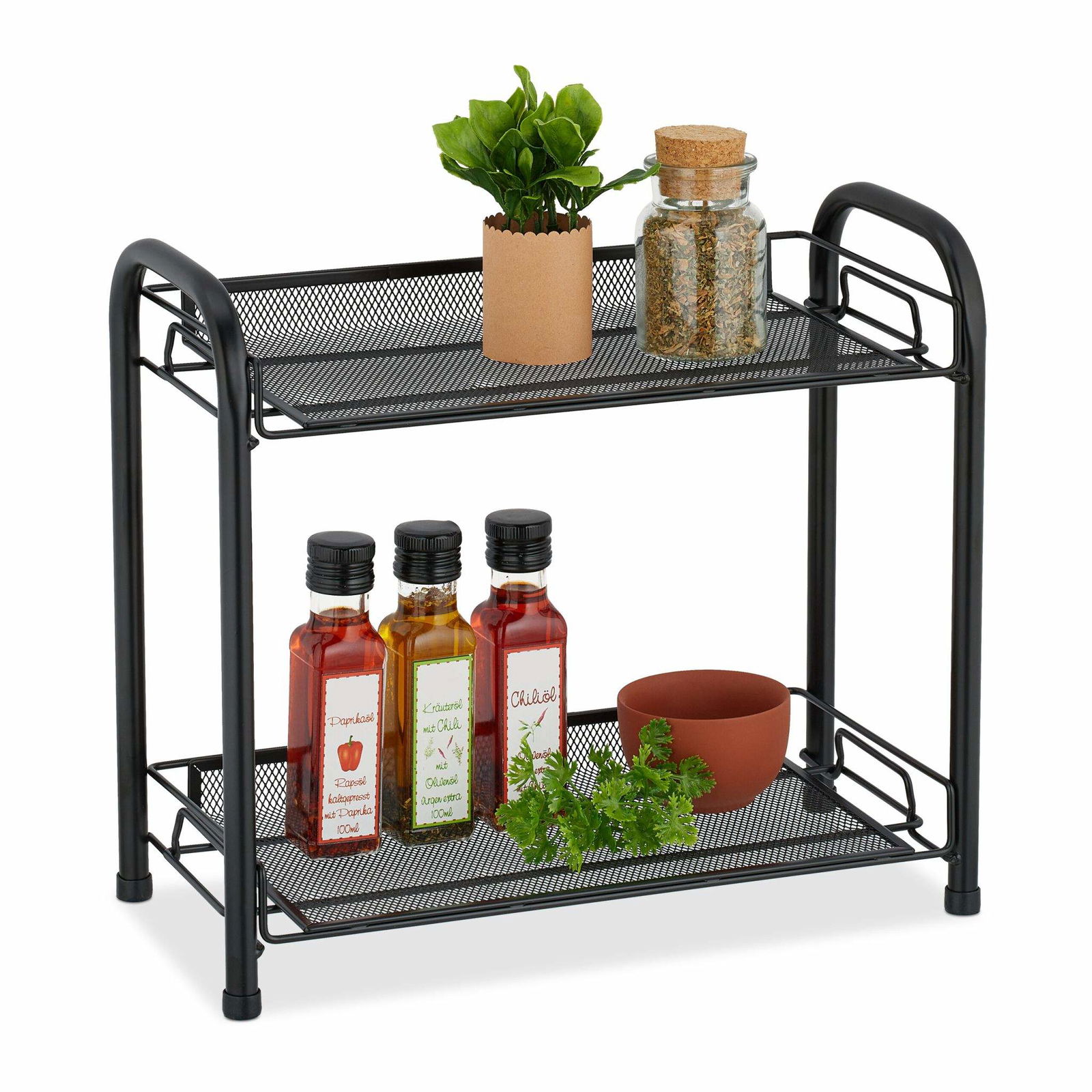 Metal krydderihylde