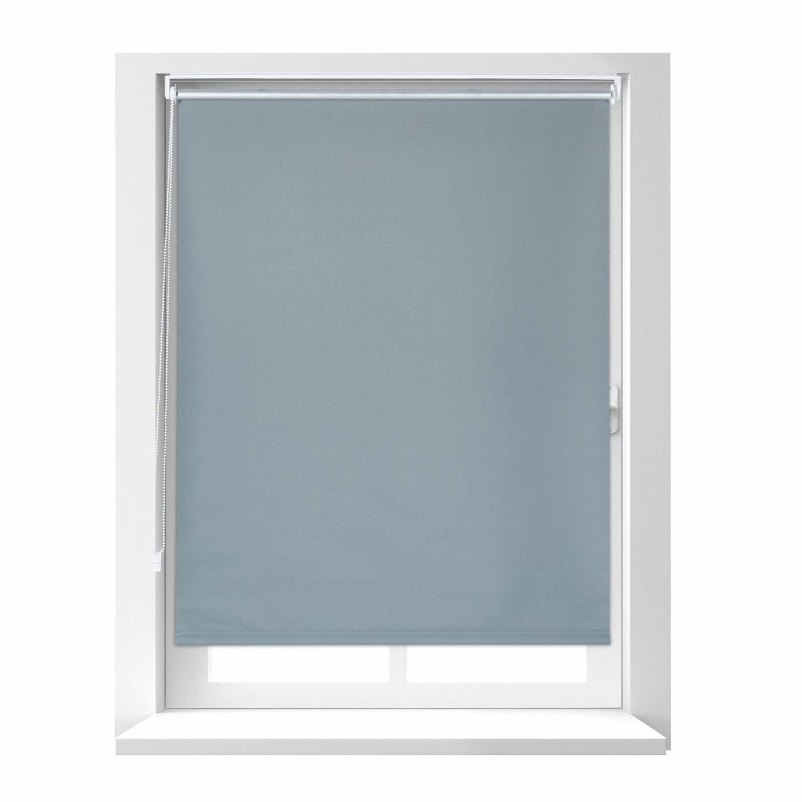 Grå termisk rullegardin 160 cm lang