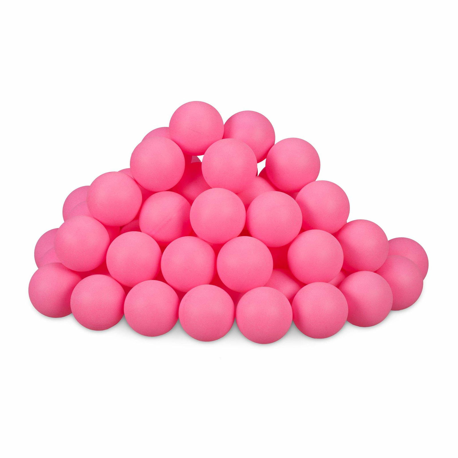 Pink Beer Pong bolde i sæt med 100 stk
