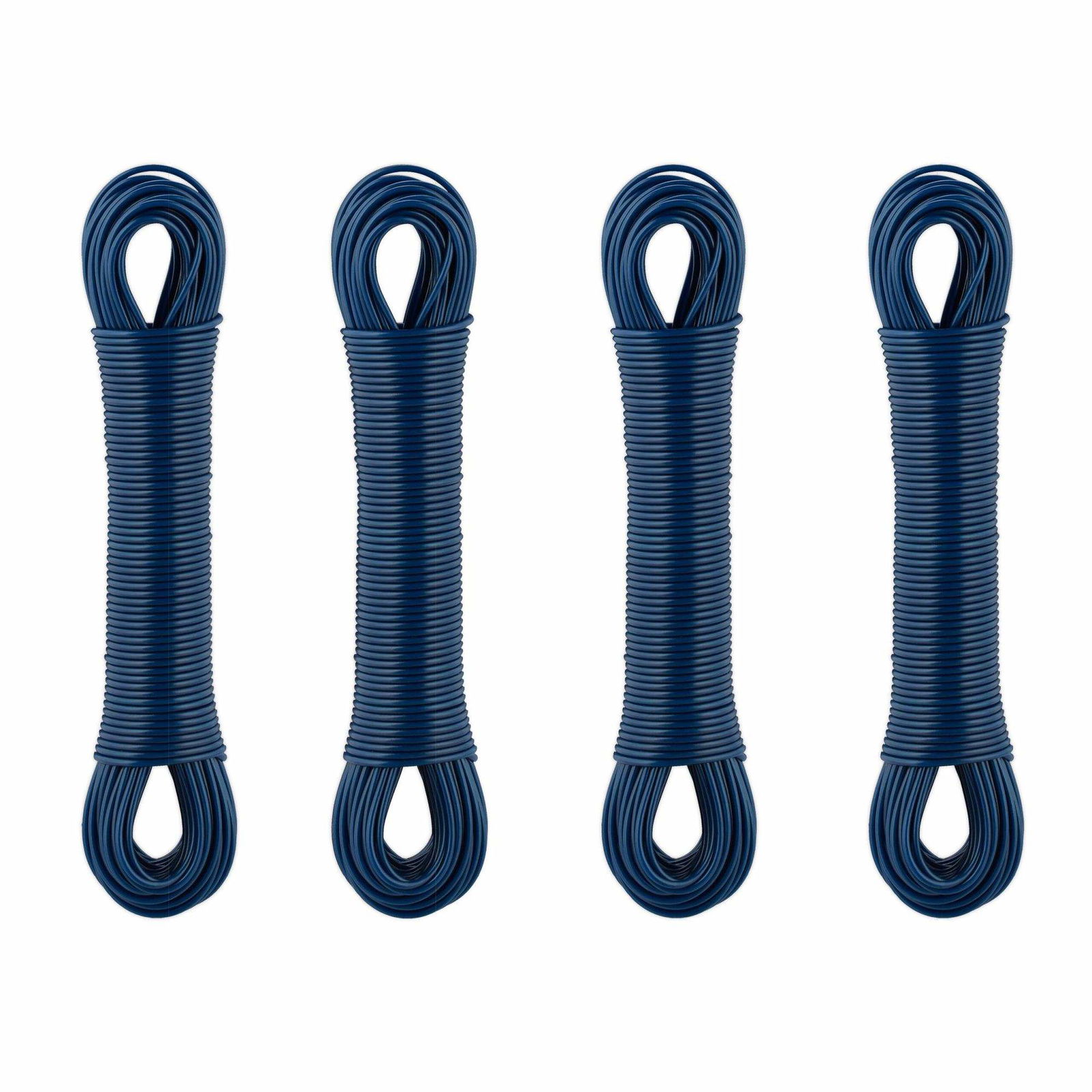 Tøjbøjle med ståltråd 4x 30 m