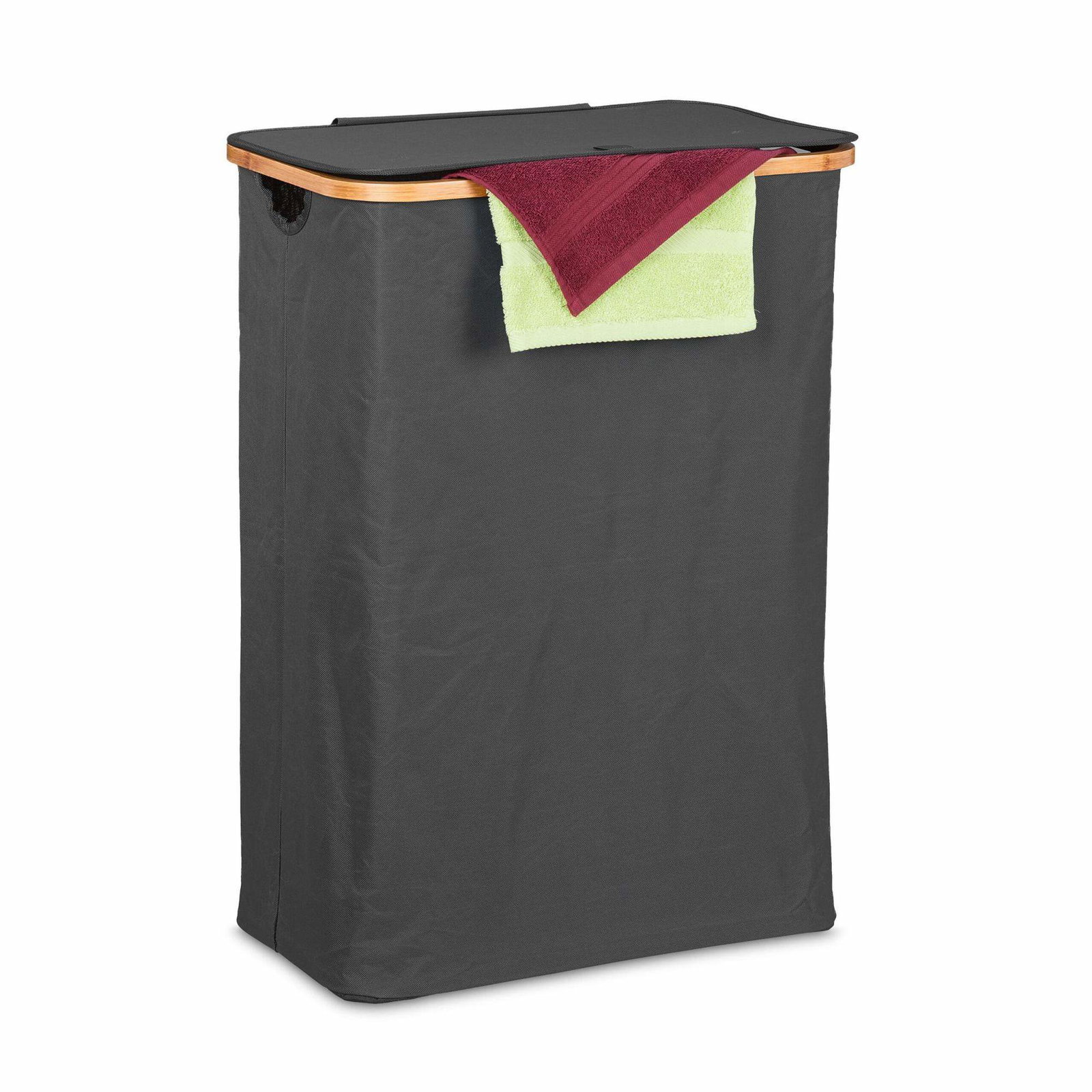 Tvättkorg med lock 105 l | Hem & Hobby - Hem & Hushåll - Tvätt - Tvättkorgar | Pryloteket