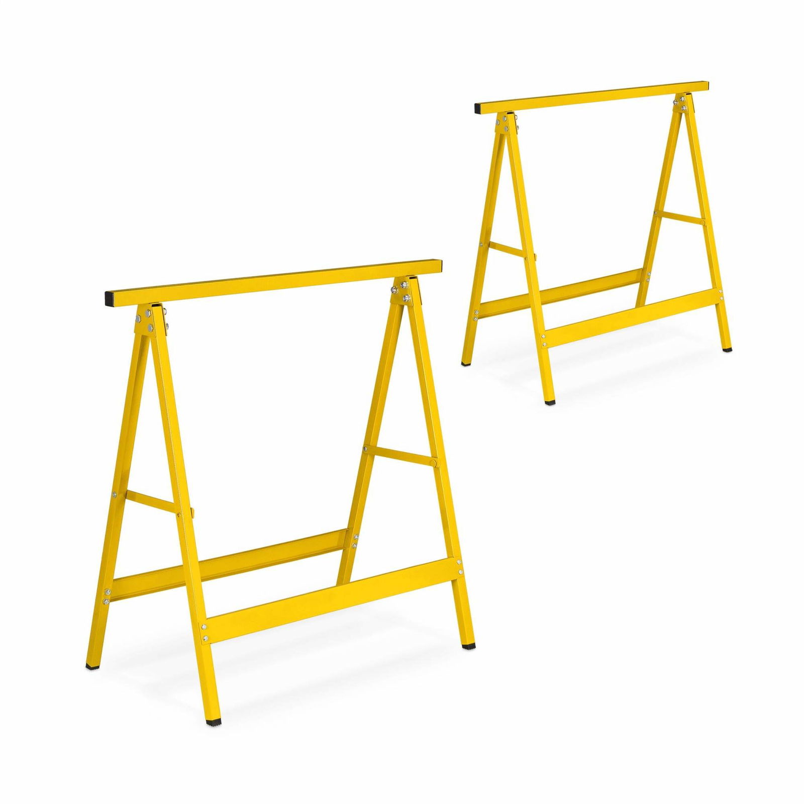 Arbejdsstandere, 2 stk, gul