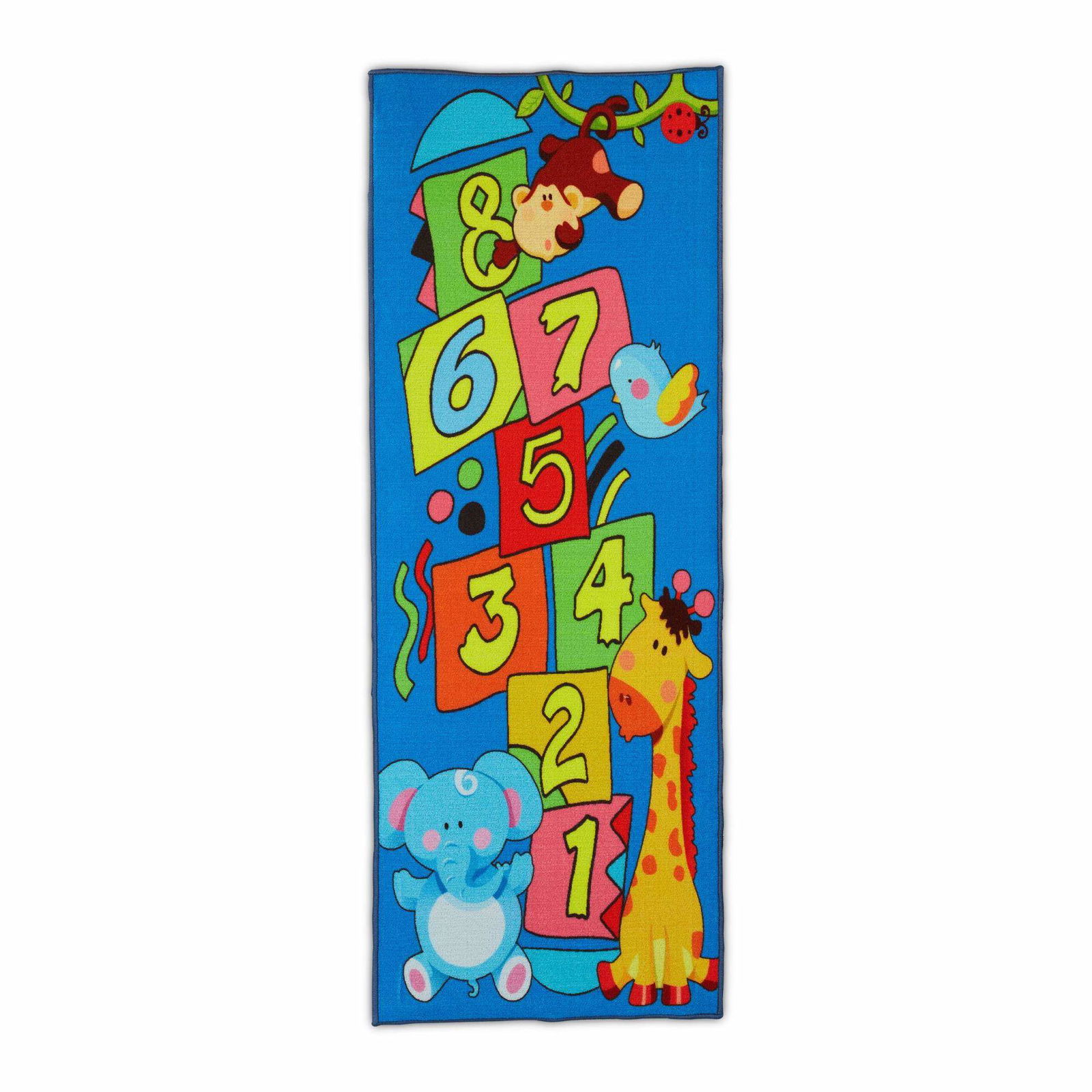 Trampolin med dyr til børn