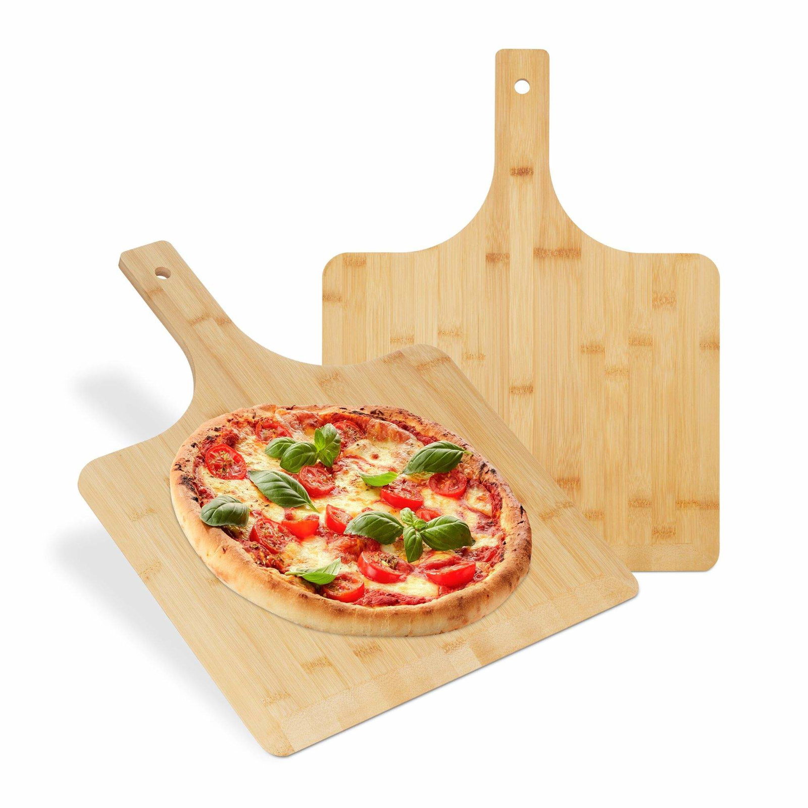 Pizza Slider XXL bambus sæt med 2 stk