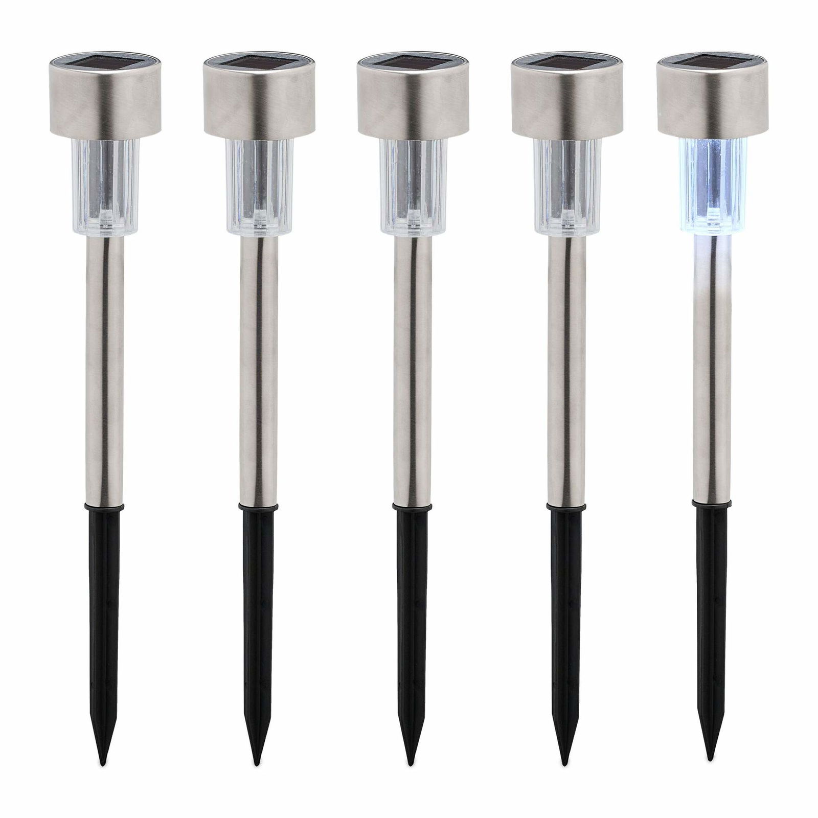 Sæt med solcellelamper