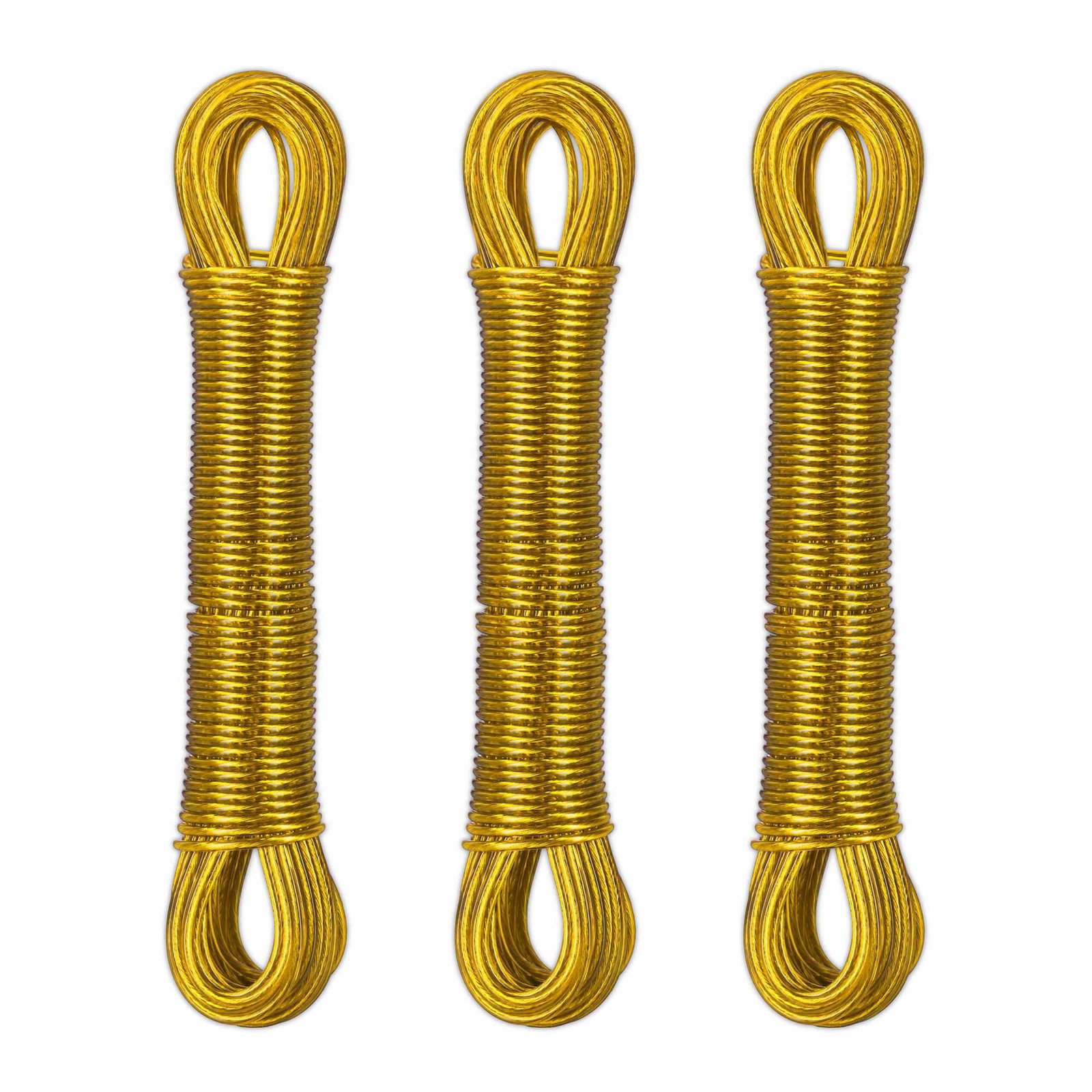 Klädhängare med ståltråd 3 x 20 m | Hem & Hobby - Hem & Hushåll - Balkong | Pryloteket