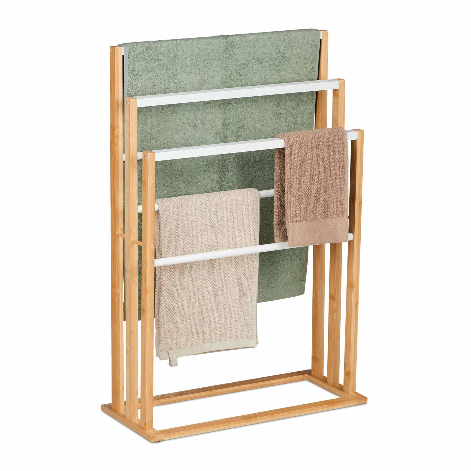 Handdukshängare i bambu 6 barer | Hem & Hobby - Hem & Hushåll - Textil - Handdukar | Pryloteket