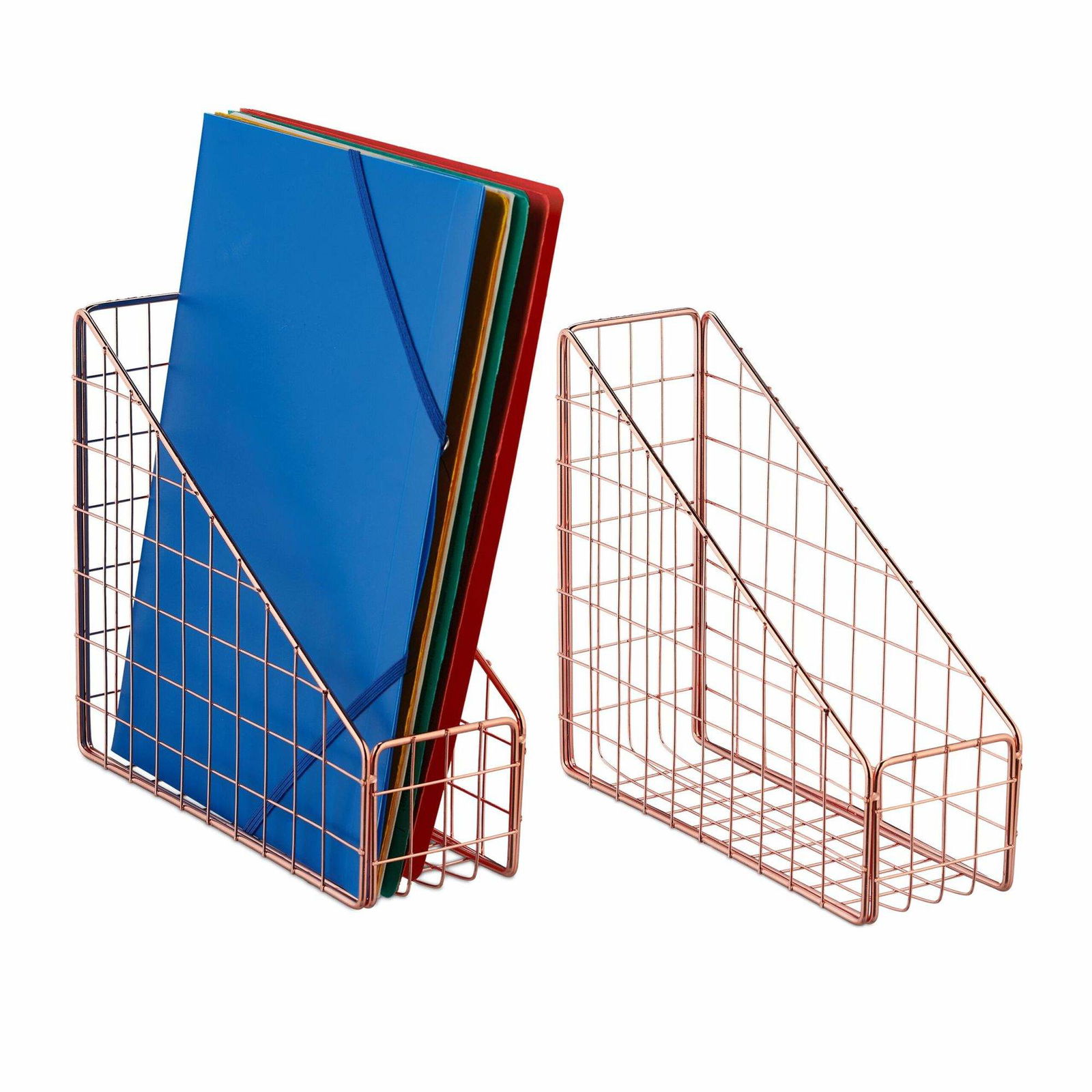 Magasinsamler rosa guld sæt med 2 stk