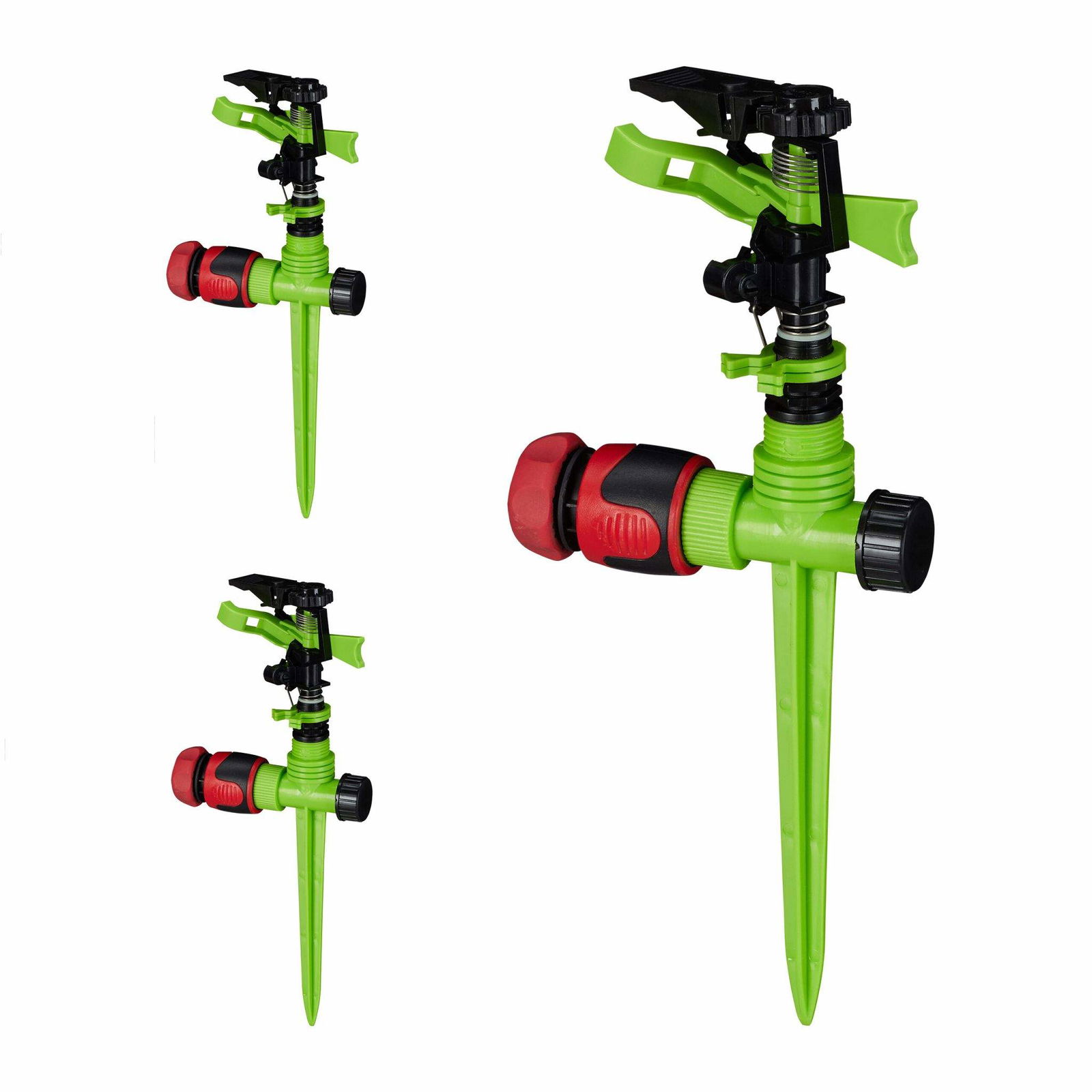 Impulssprinkler havesæt med 3 stk