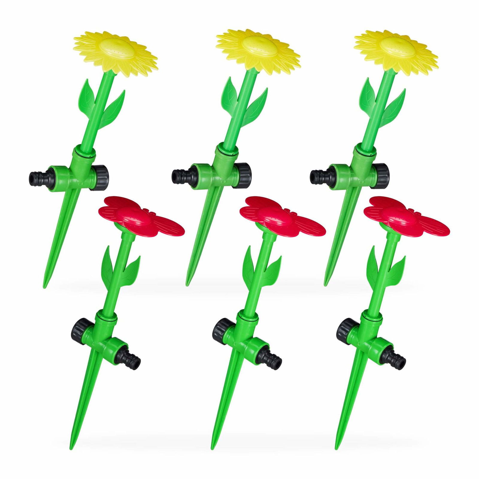 Sprinklerblomst - sæt med 6 stk