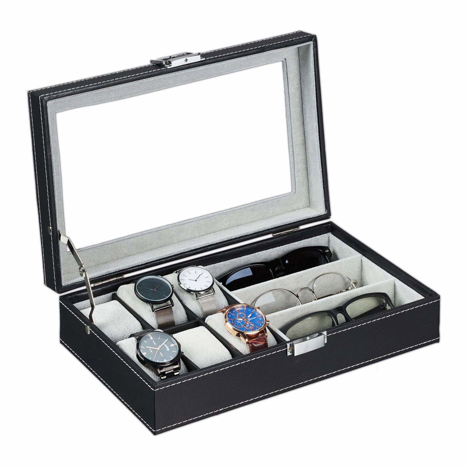 Smyckesförvaring i läderlook | Mode & Accessoarer - Accessoarer | Pryloteket