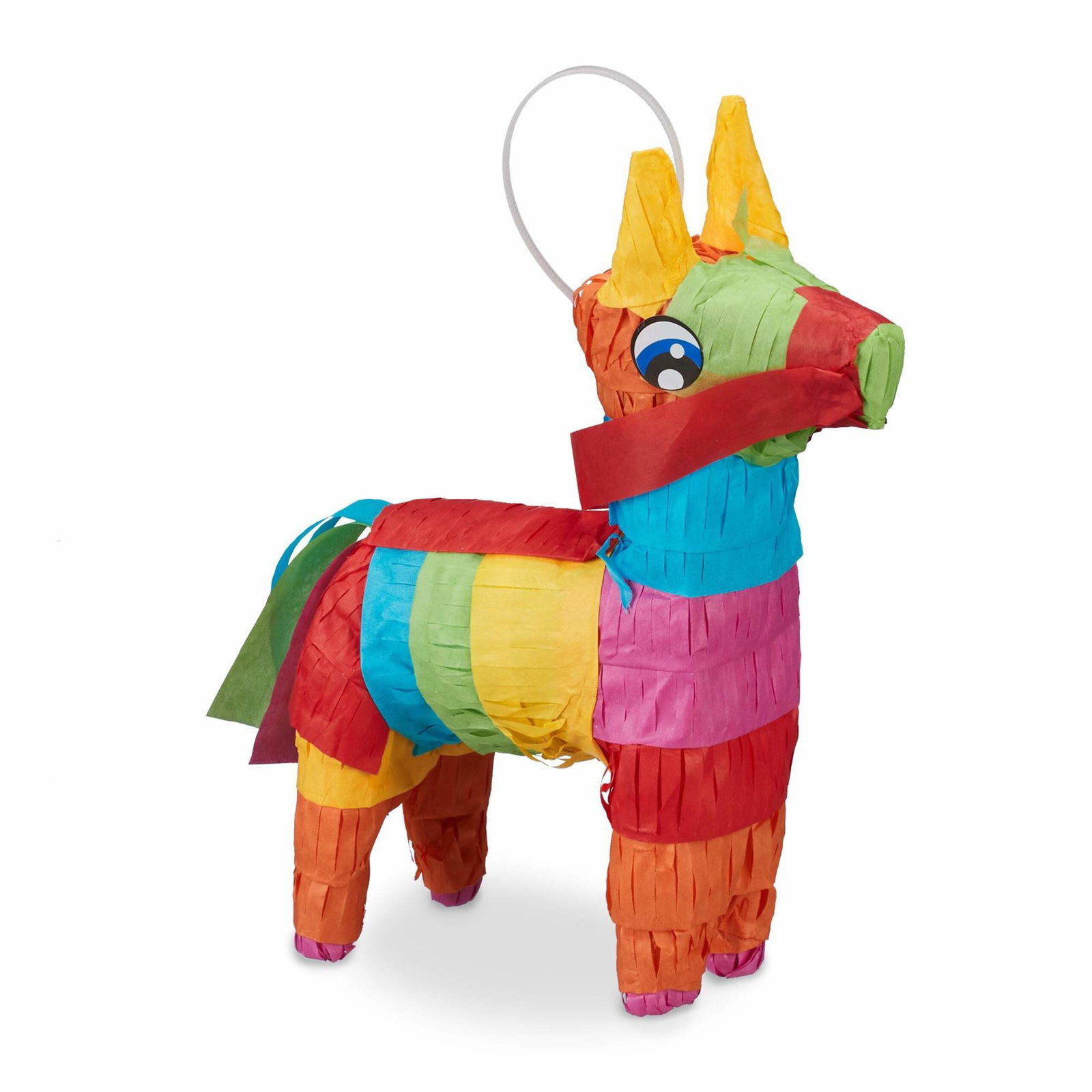 Pinata æsel farverigt