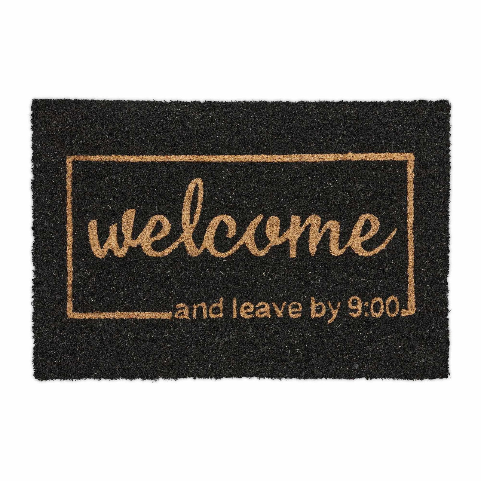 Dörrmatta i kokosnöt ""Välkommen och lämna av 9 | Hem & Hobby - Hem & Hushåll - Inredning & Dekoration - Dörrmattor | Pryloteket