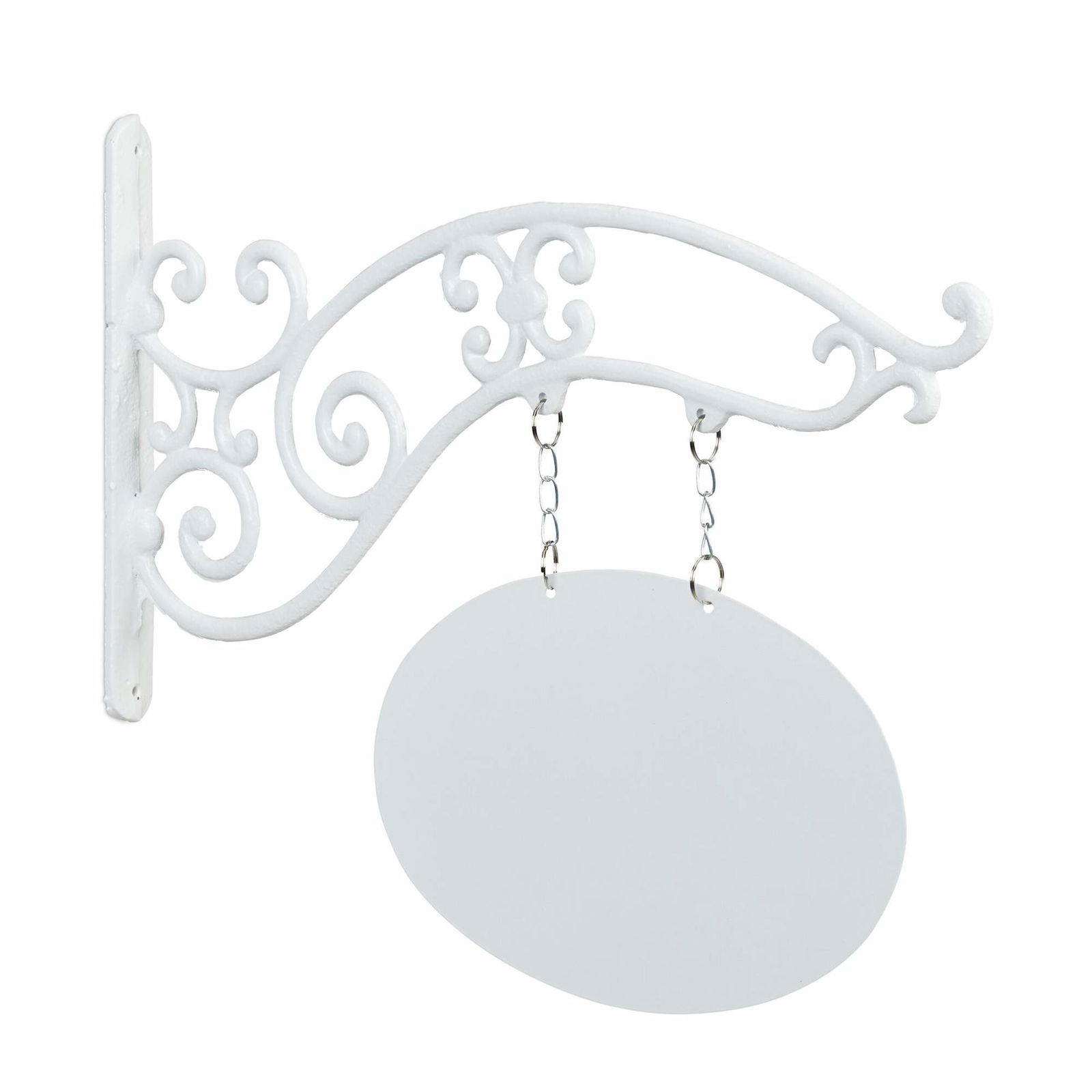 Støbejerns vægskilt til afmærkning