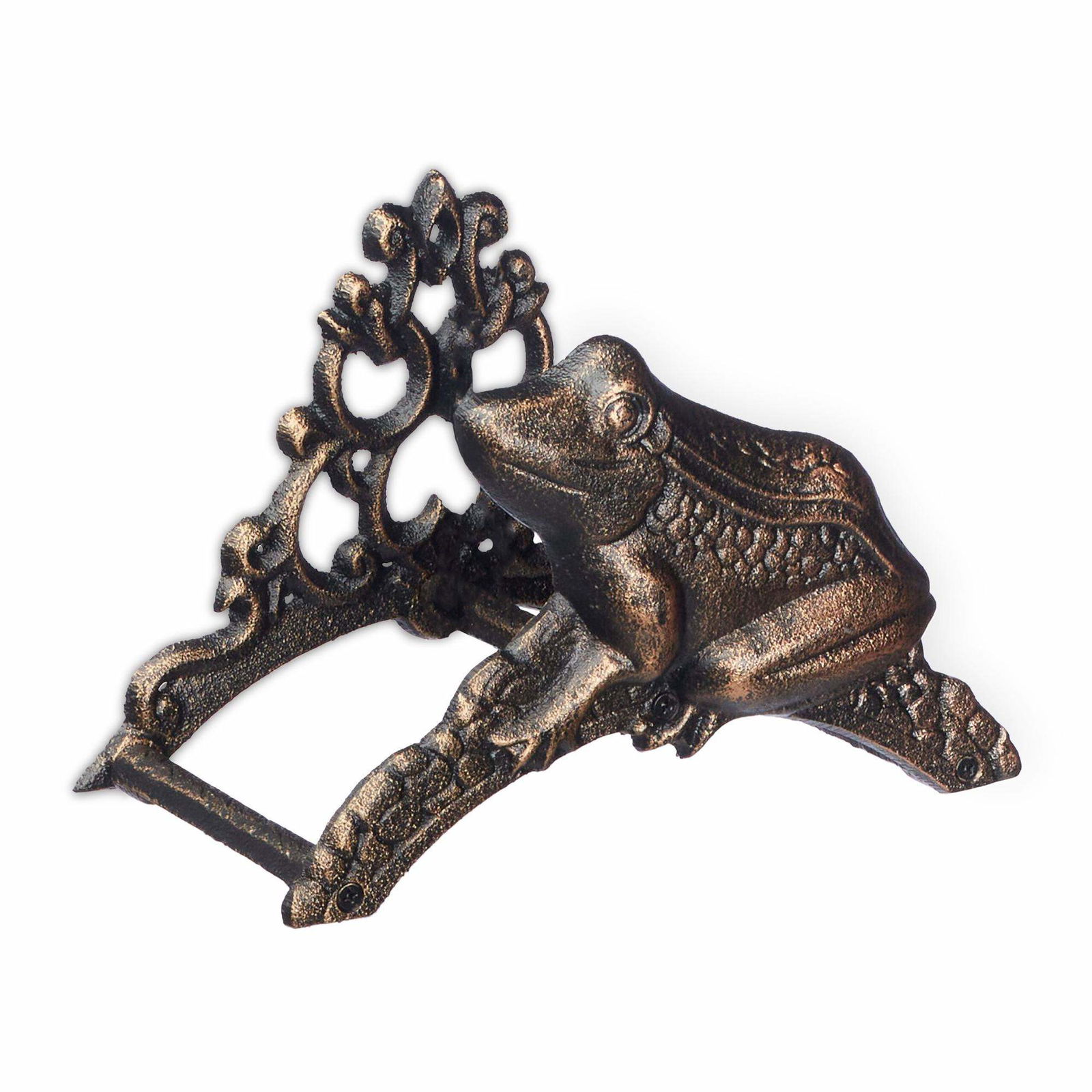 Antik slangeholder med frø
