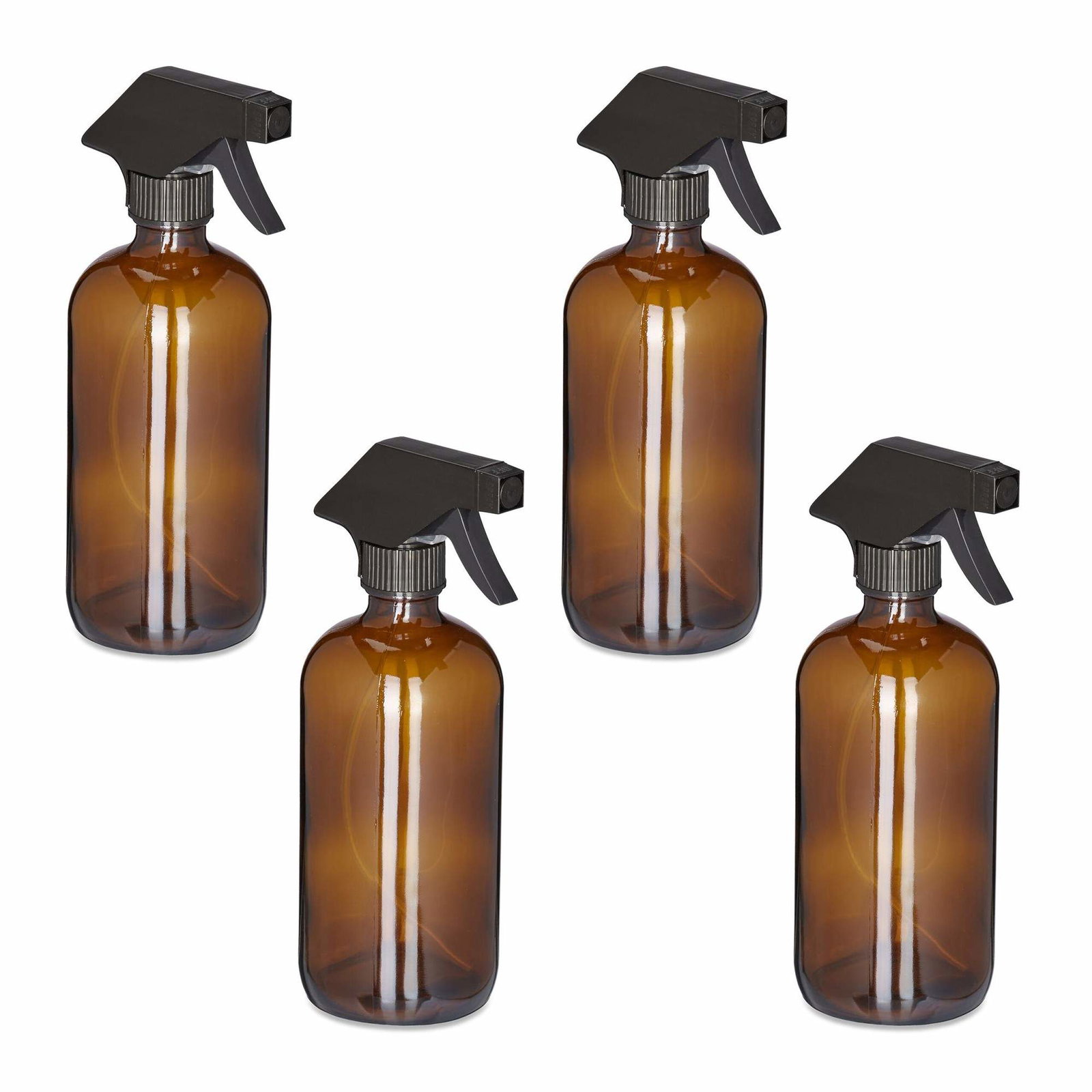 Glas sprayflaske 500 ml sæt af 4