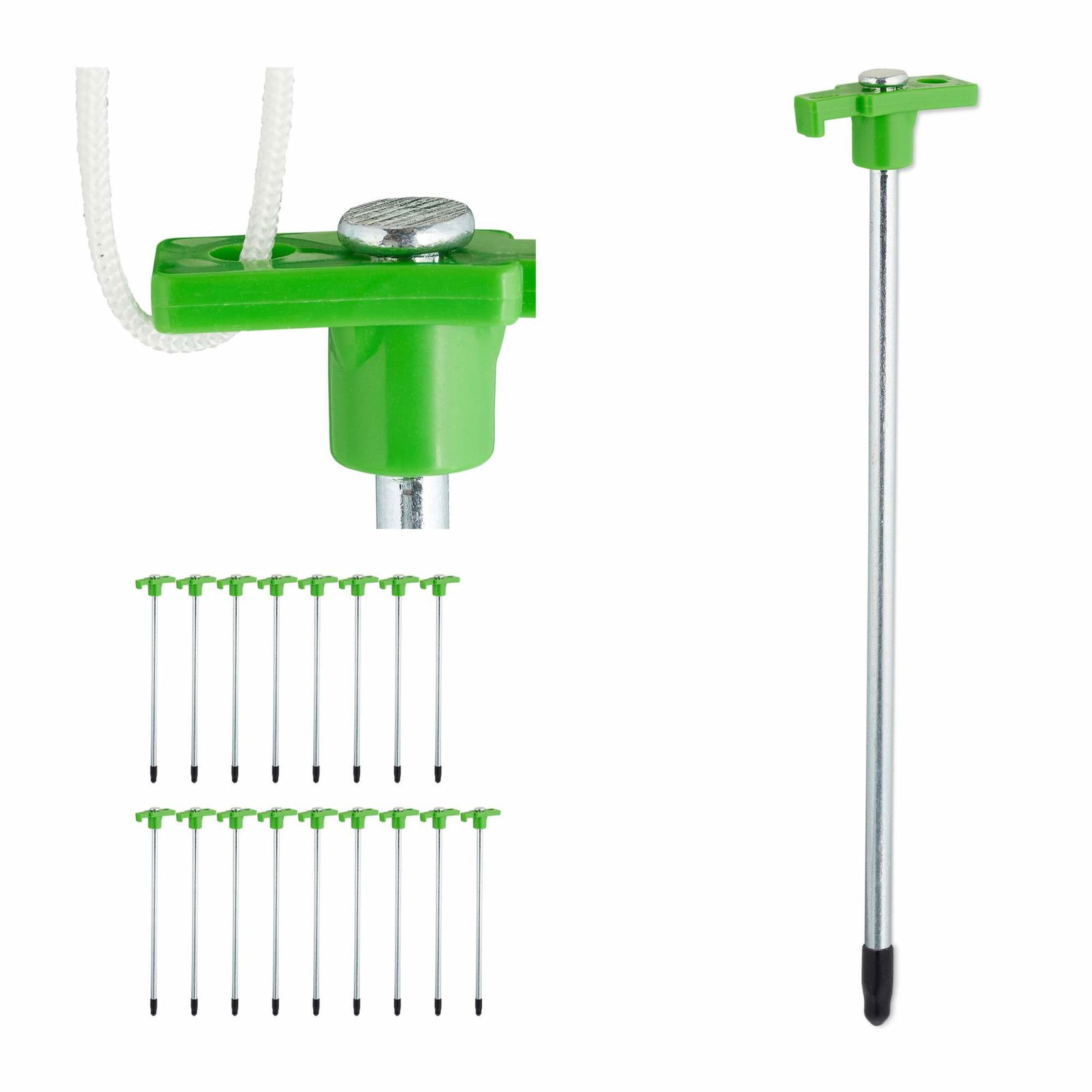 Jordpløkke til bjerge i sæt med 18 stk