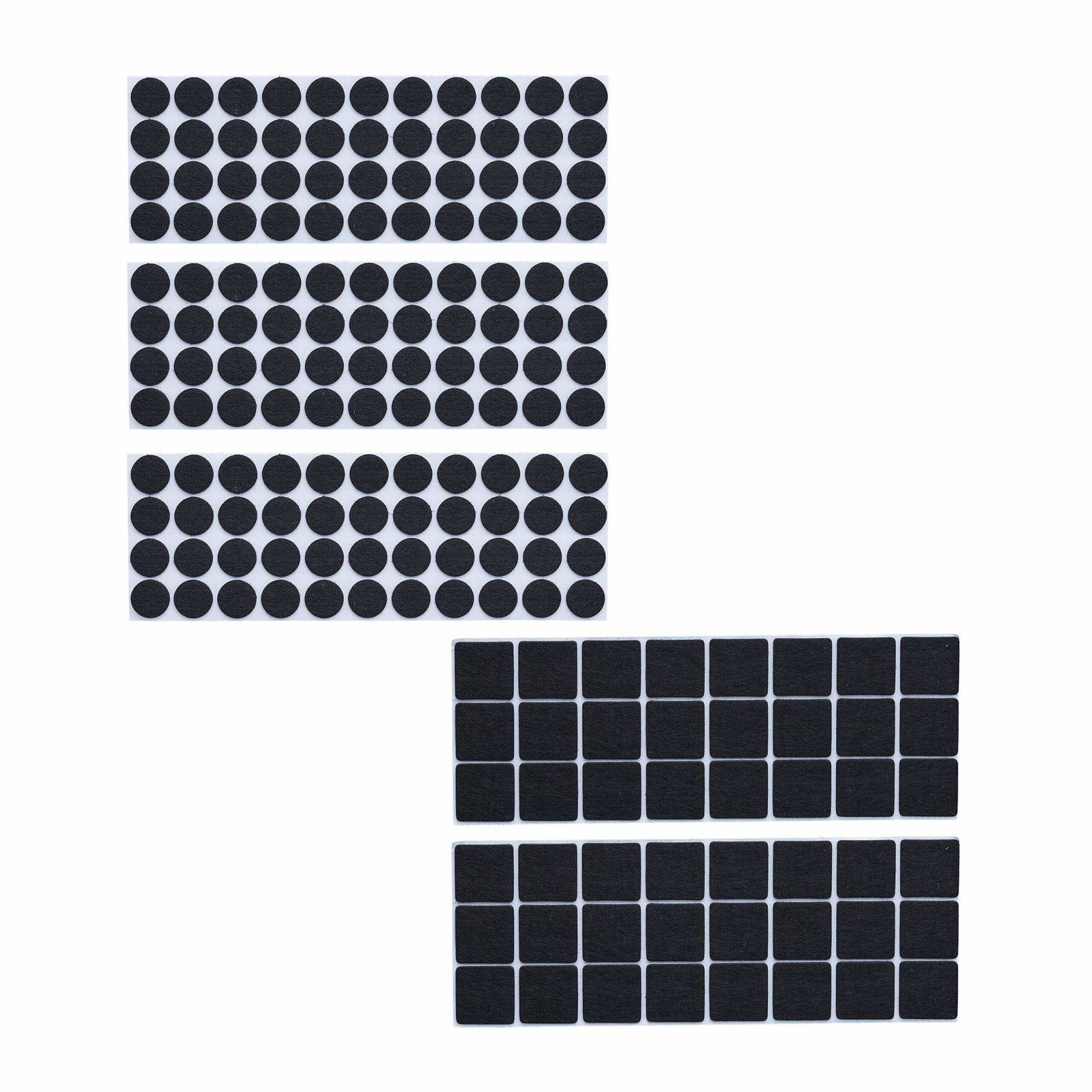 Selvklæbende filtskydere 204-pak