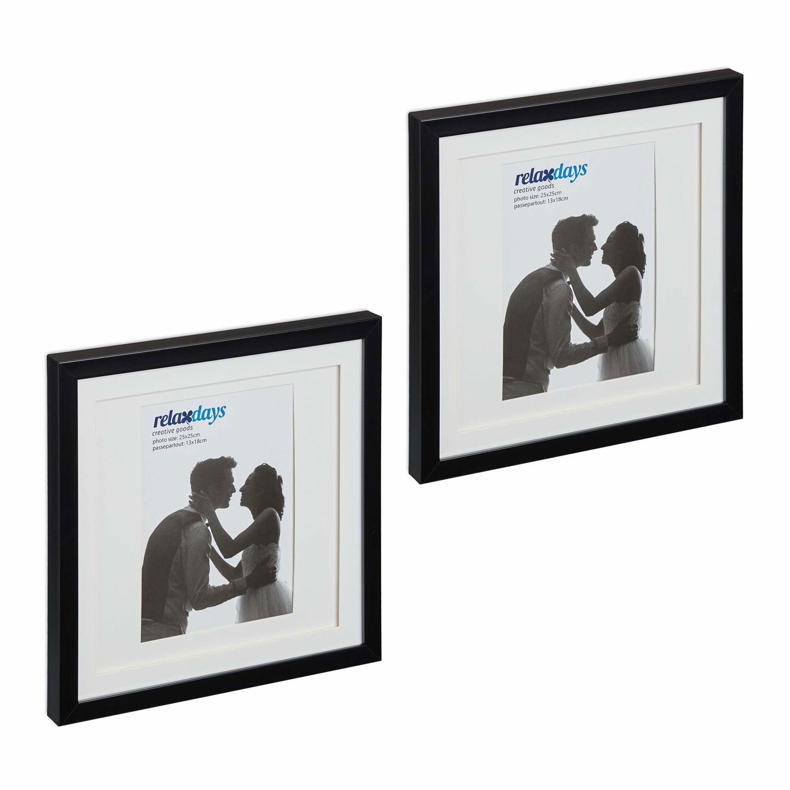 Billedramme 25x25 cm Sæt med 2 stk