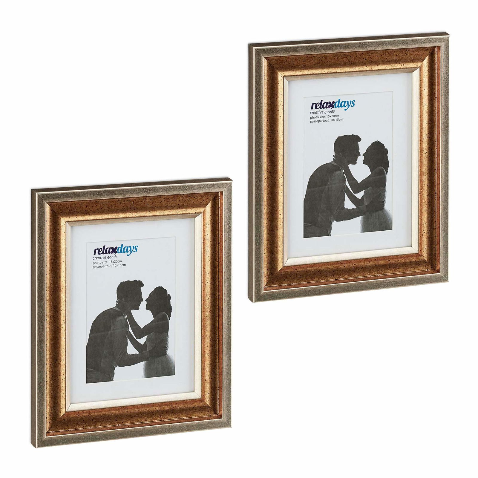 Billedramme 15x20 cm Sæt med 2 stk