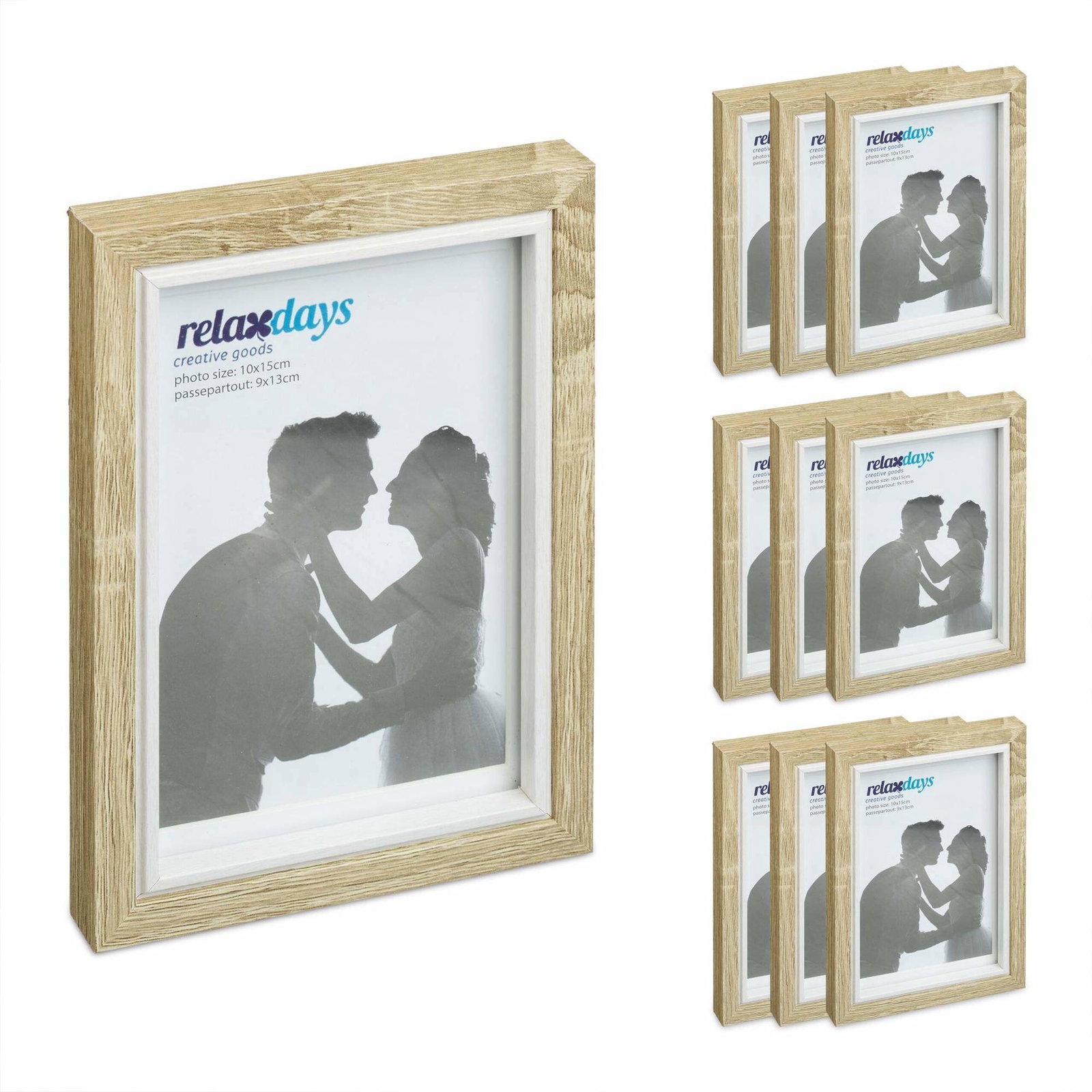 uppsättning med 10 tavelramar 10x15 | Hem & Hobby | Pryloteket