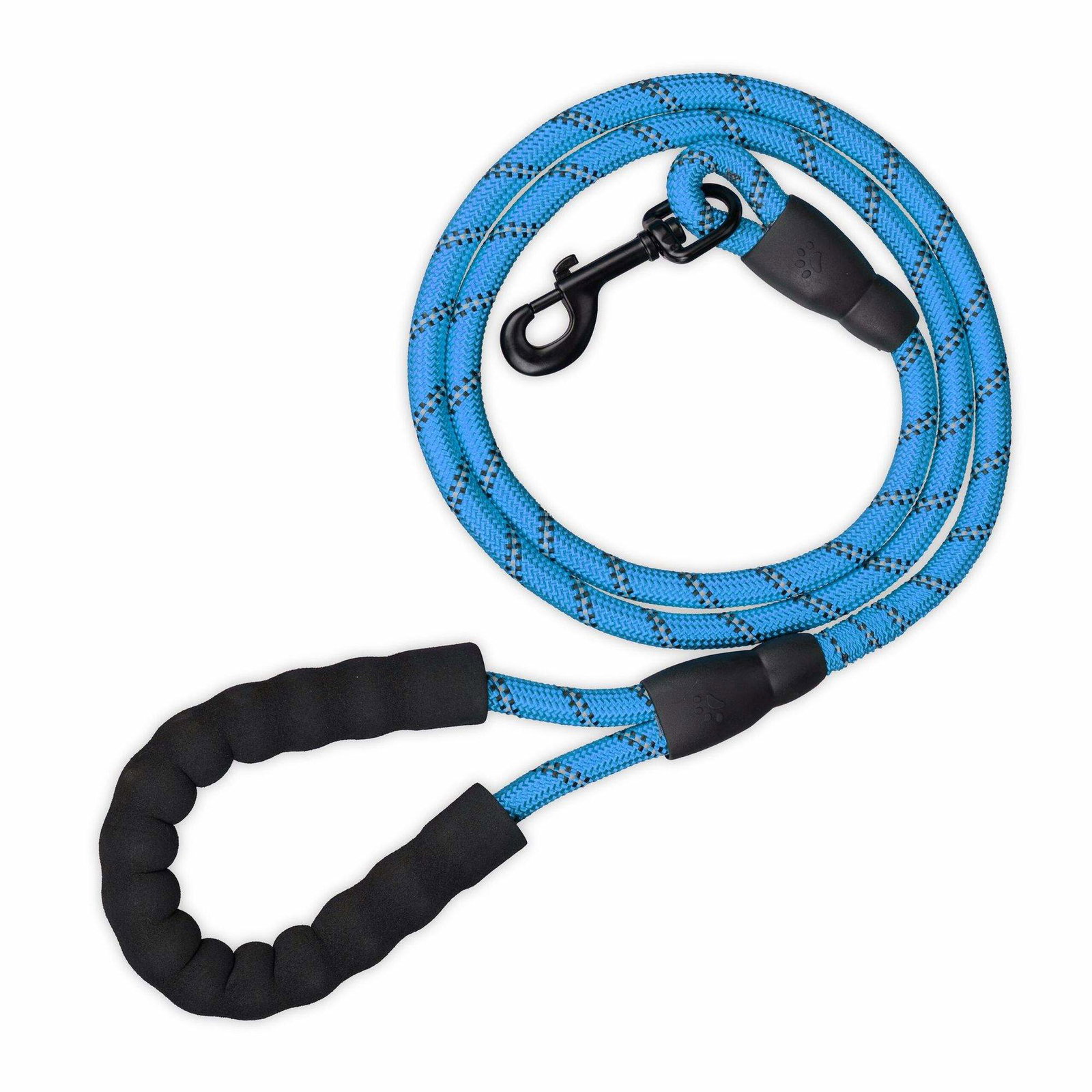 Polstret hundesnor blå 150 cm