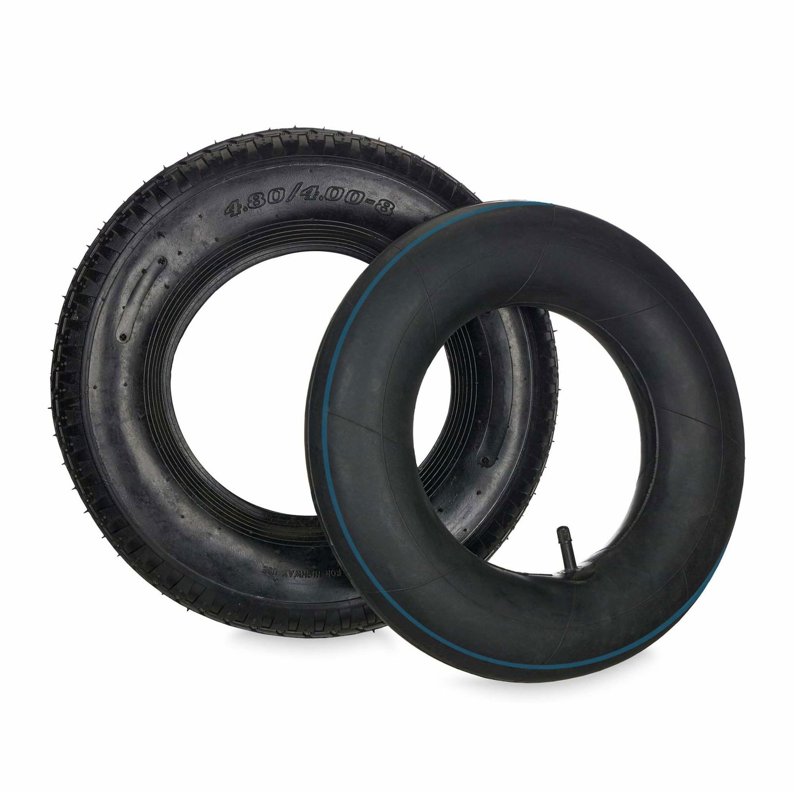 Hjul til trillebør med slange