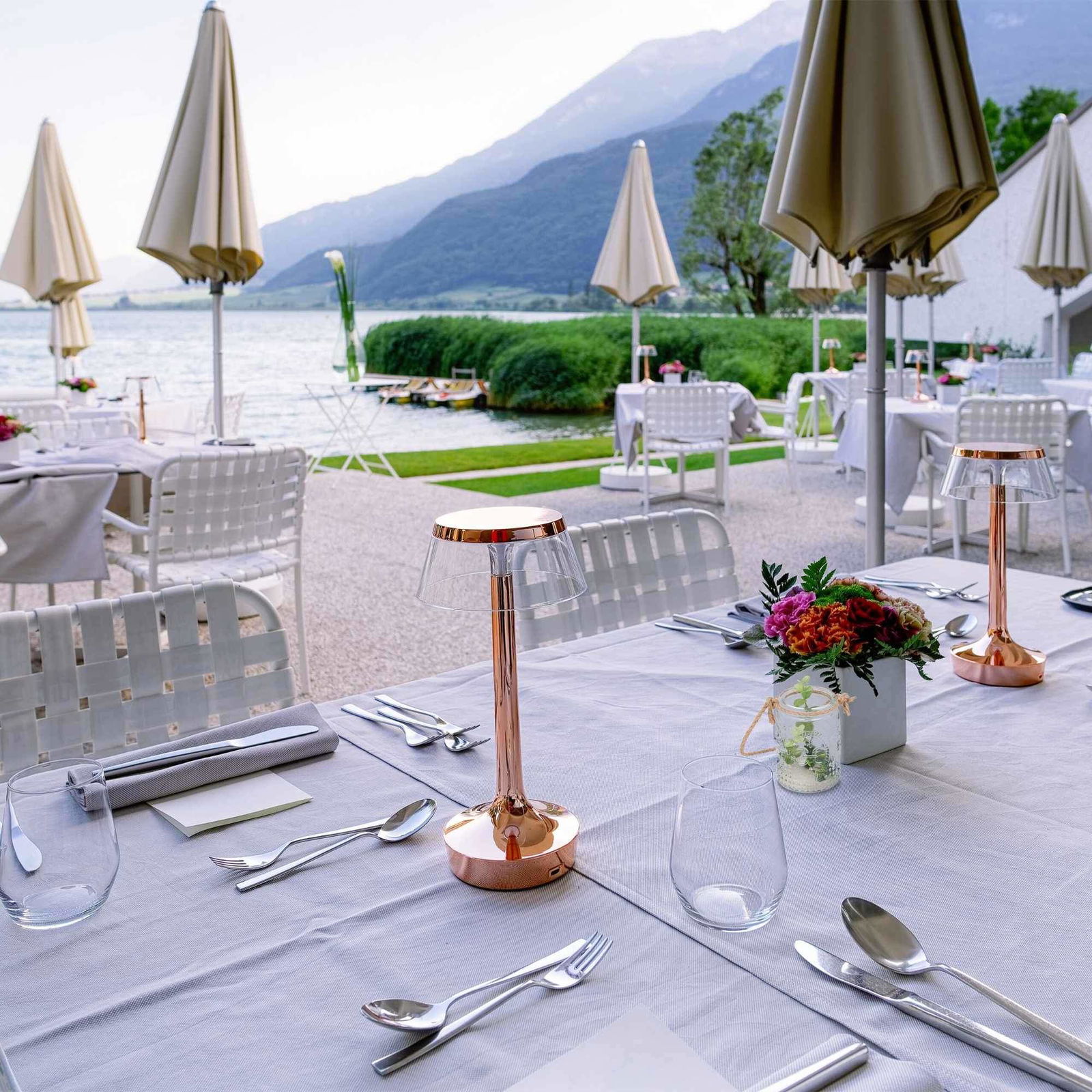 Vintage lanterne, sæt med 12 stk