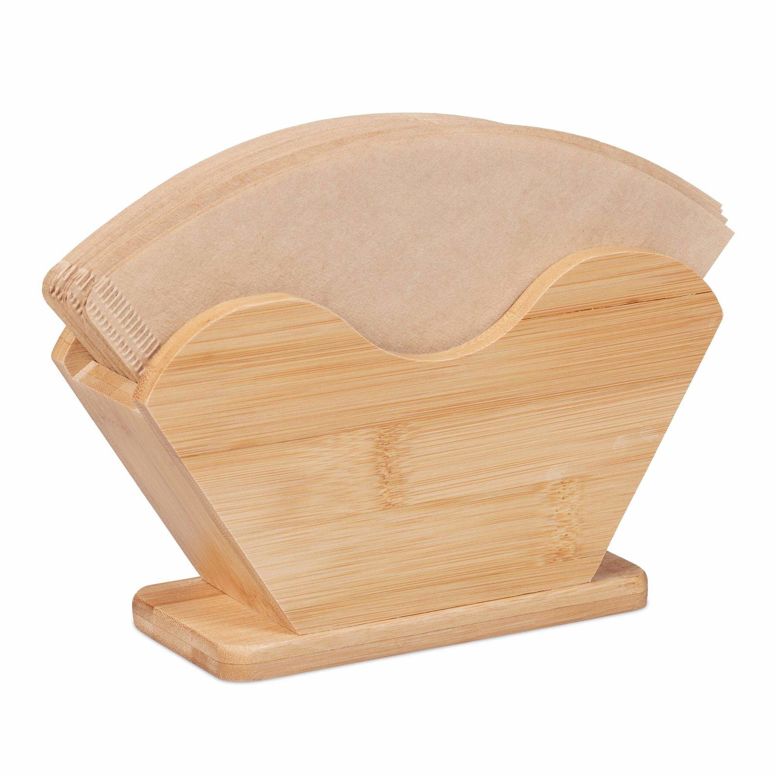 Bambus kaffefilterholder