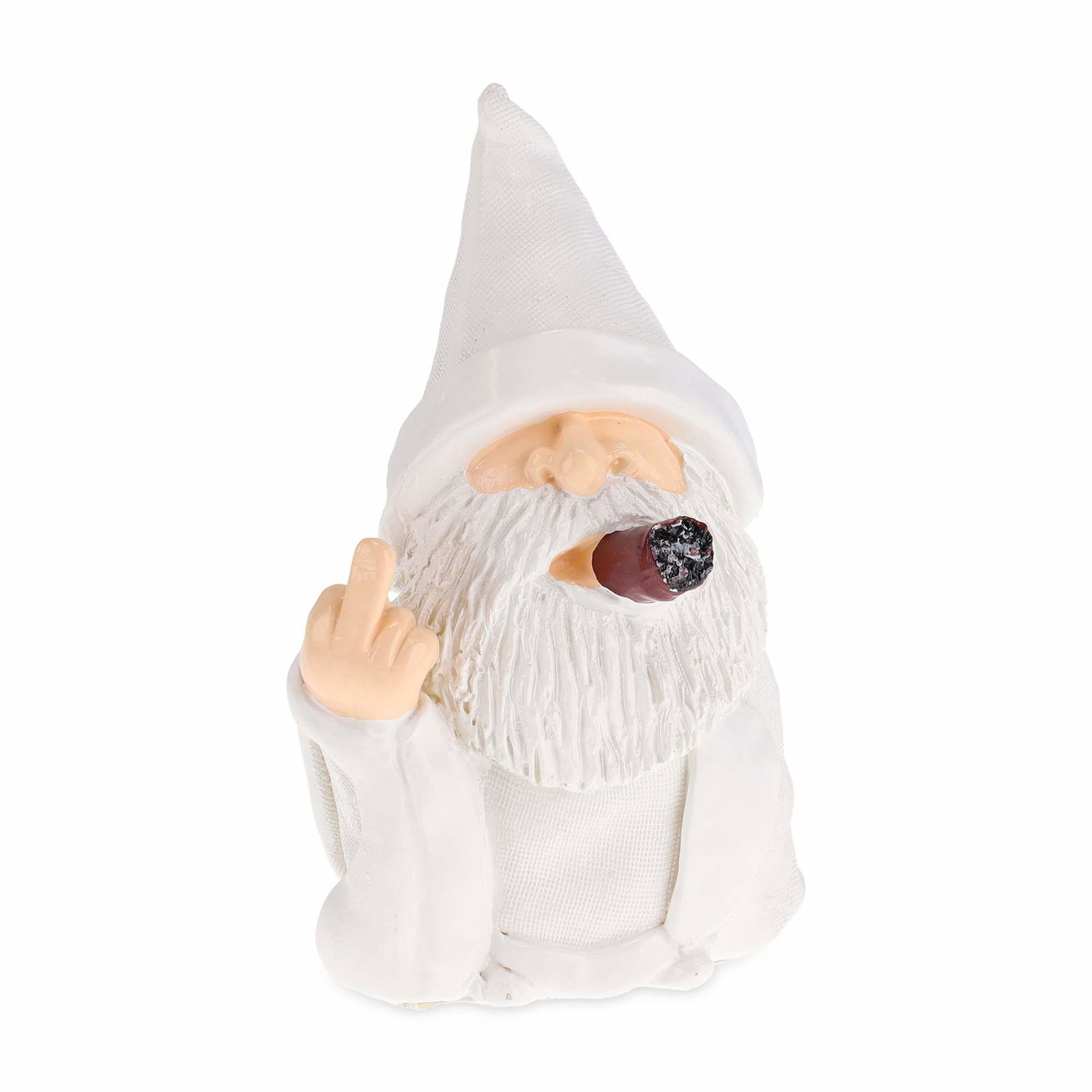 Vit trädgårdstomte med långfinger | Hem & Hobby - Husdjur - Hund | Pryloteket