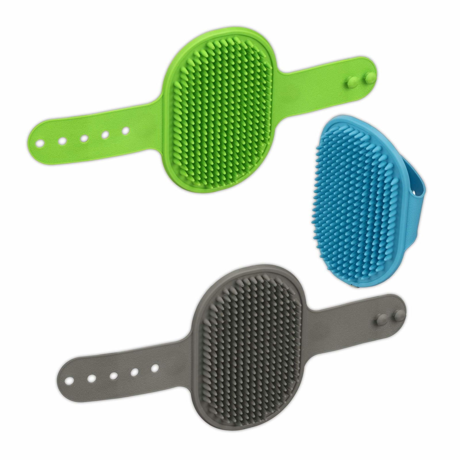 Massagebørstehund & kat sæt med 3