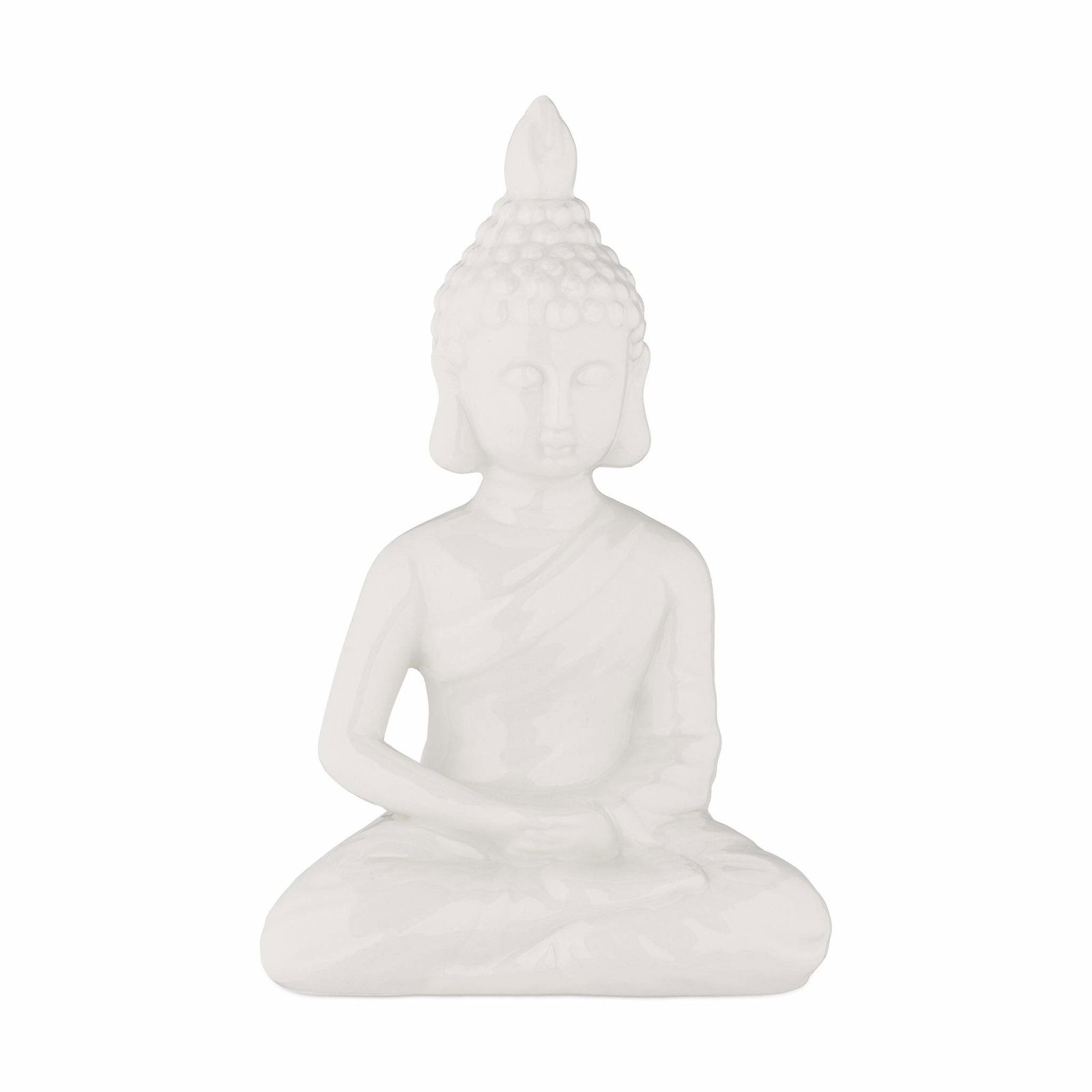 Vit Buddhafigur 17 cm | Hem & Hobby - Hem & Hushåll - Balkong | Pryloteket
