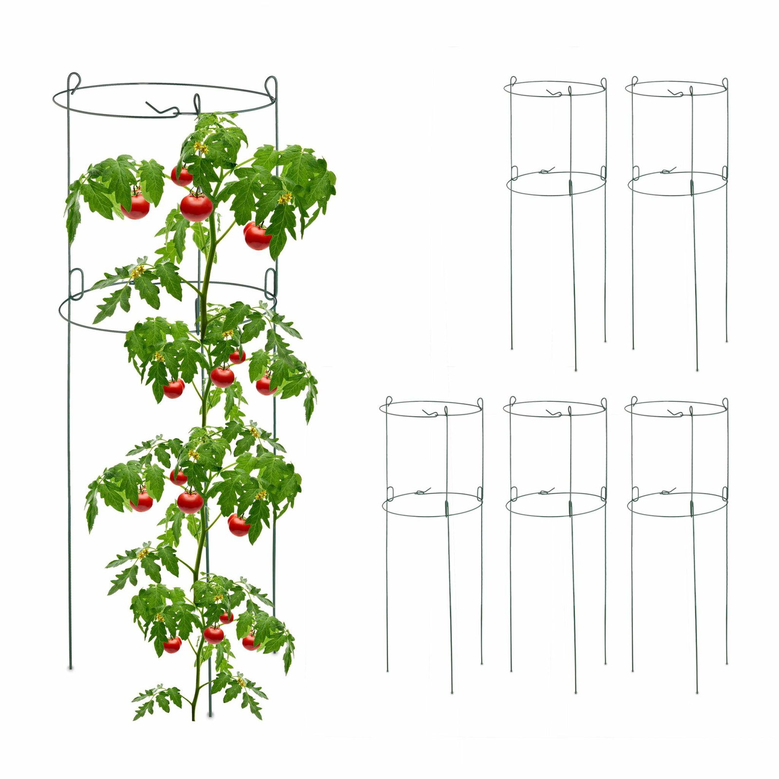 Runda klätterstöd i ett set om 6 st | Mode & Accessoarer - Smycken, Smyckesset & Tillbehör - Ringar | Pryloteket