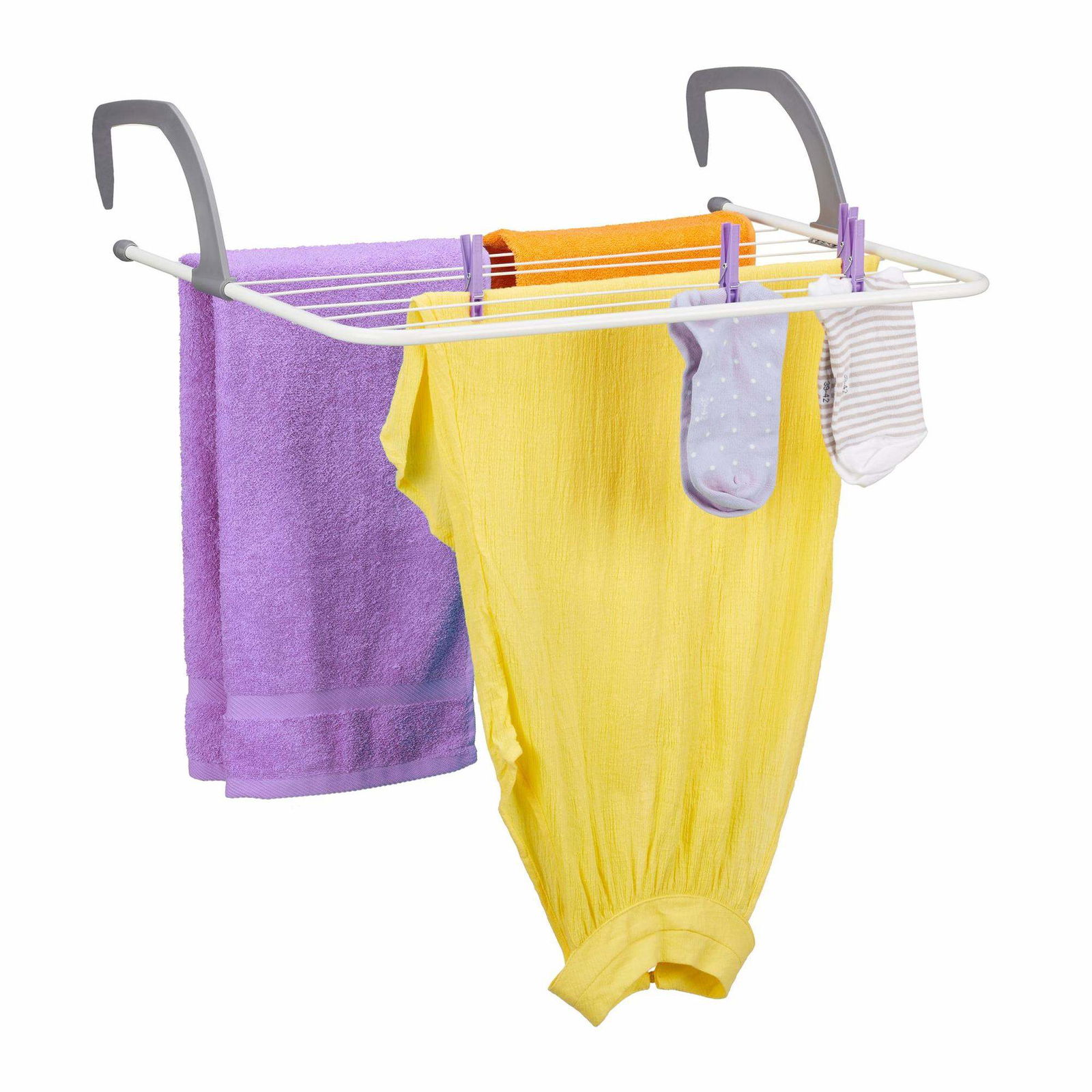 Pladsbesparende hængende tørretumbler