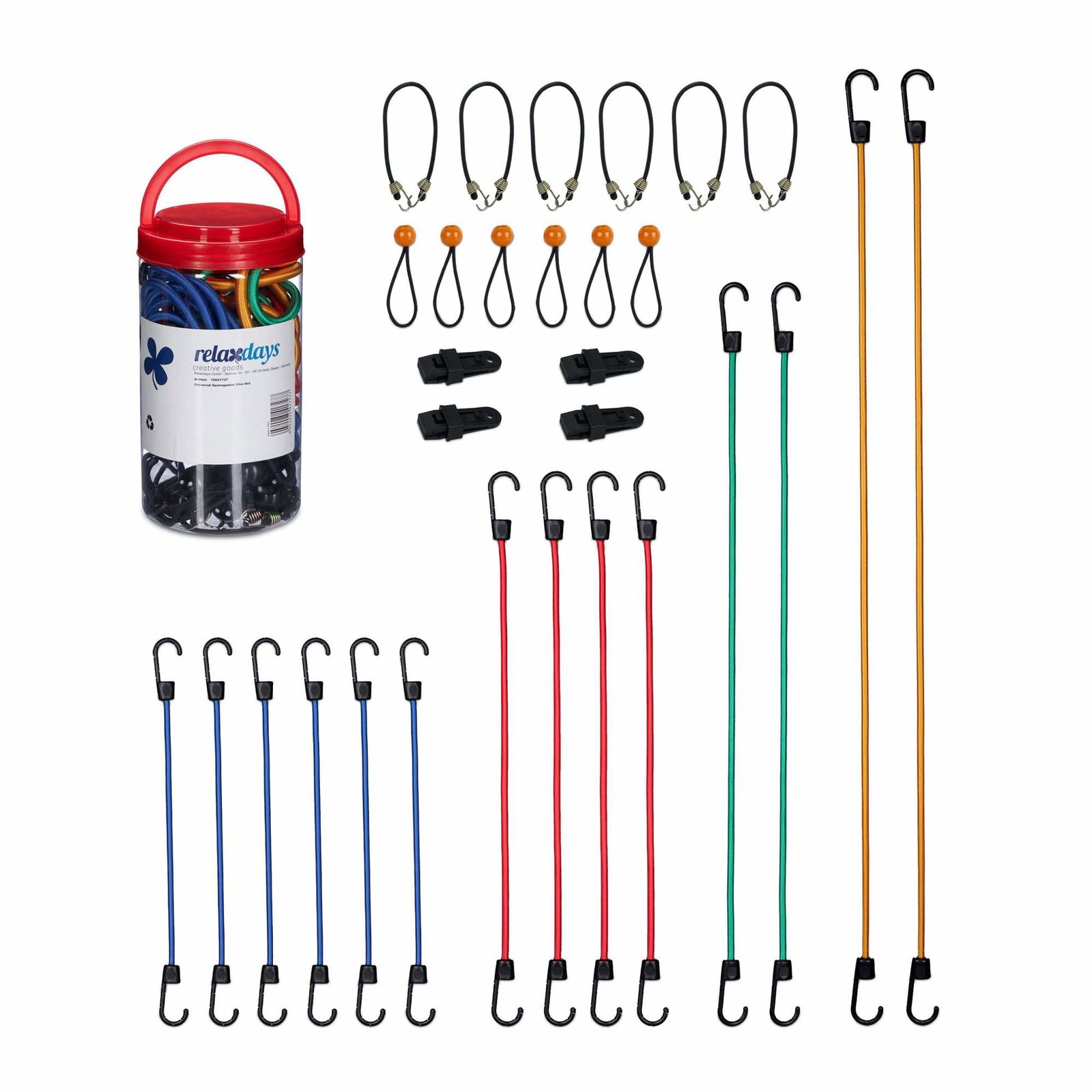 Gummibandset om 30 st | Elektronik - Tillbehör Mobil & Surfplatta - Mobiltillbehör - Mobilkablar - Tillbehör | Pryloteket