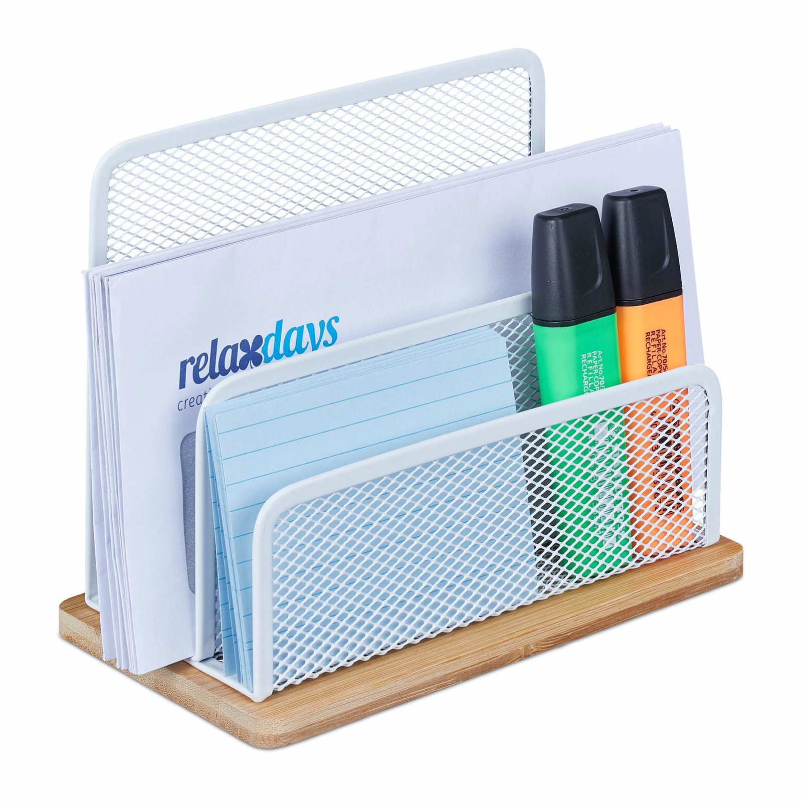 Brevhållare Metall & Bambu | Hem & Hobby - Hem & Hushåll - Kök - Köksredskap - Lock | Pryloteket