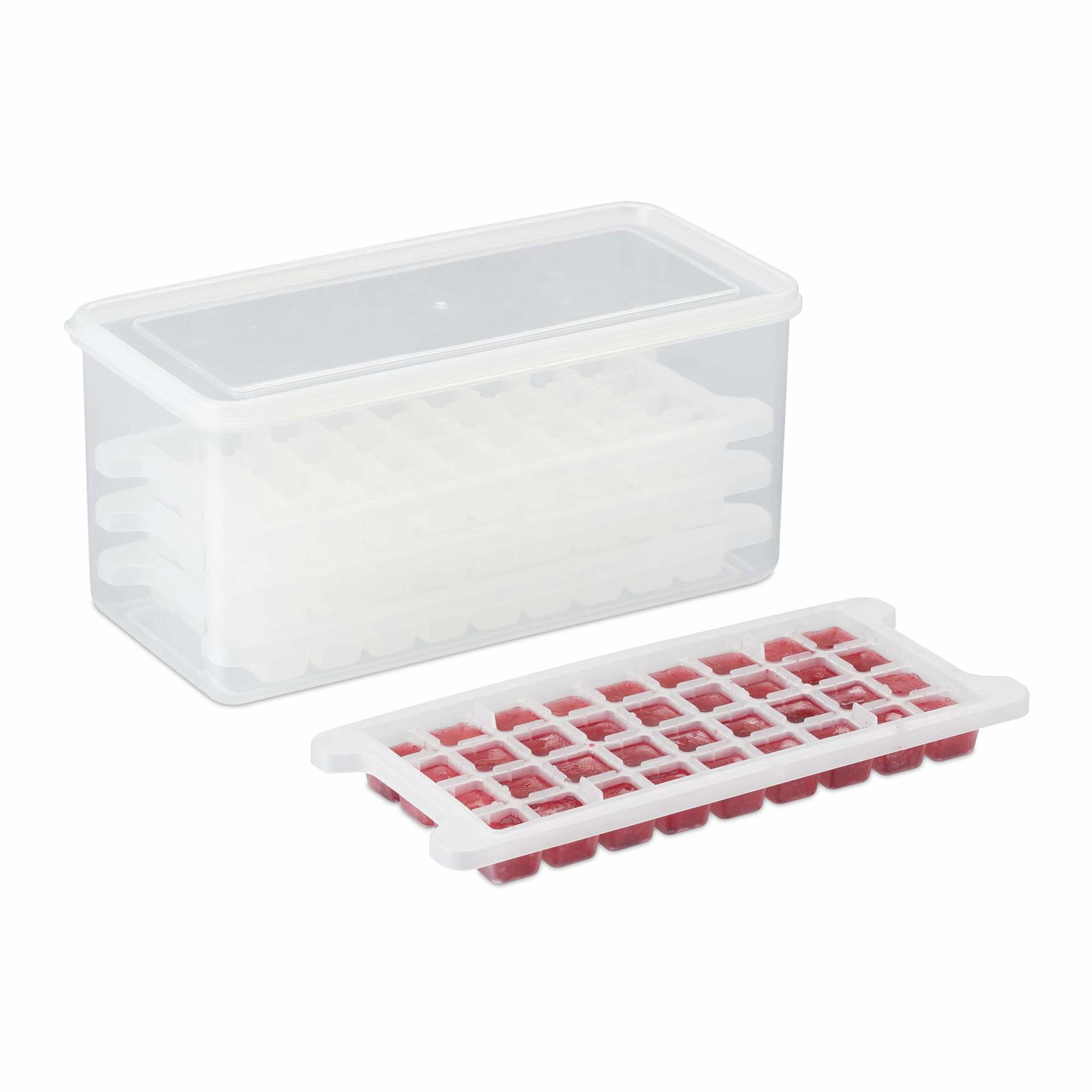 Set med iskubsformar med låda och lock | Hälsa & Skönhet - Personvård - Hygien | Pryloteket