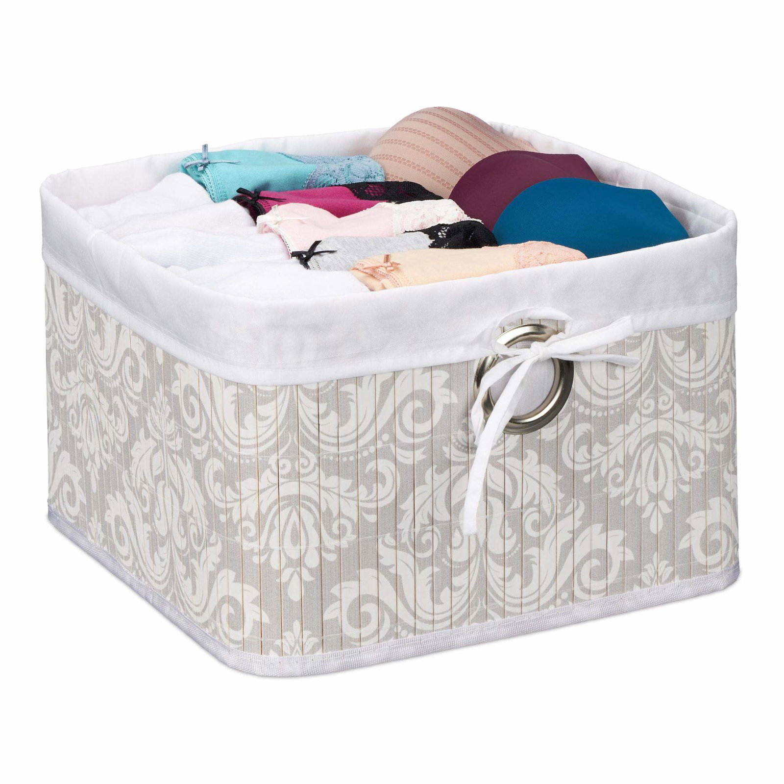 Förvaringskorg i bambu | Mode & Accessoarer - Accessoarer | Pryloteket