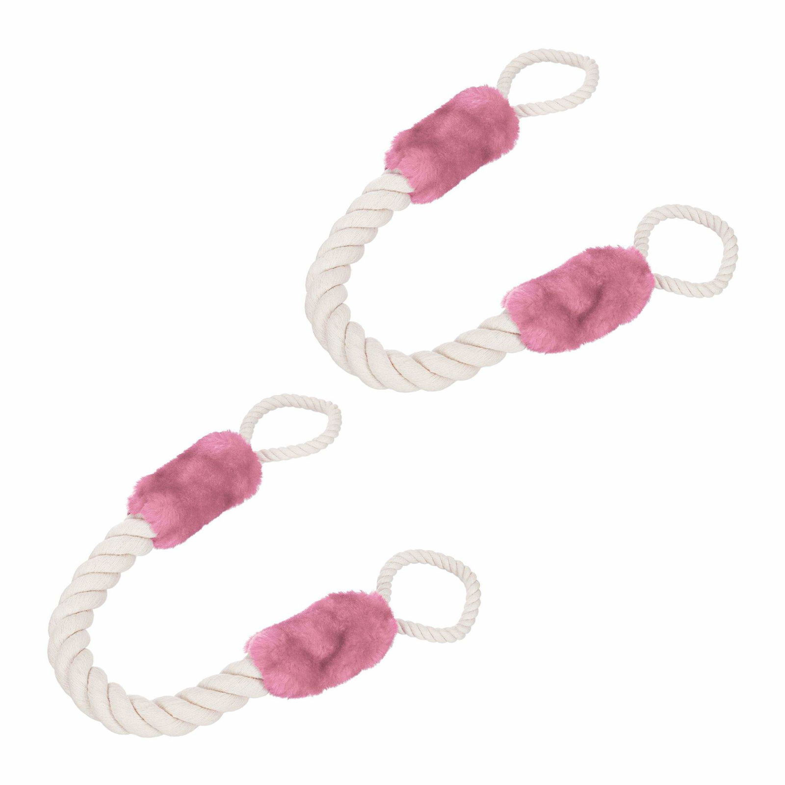 Beskyttelsesclips til dørsnor, 2 stk, pink