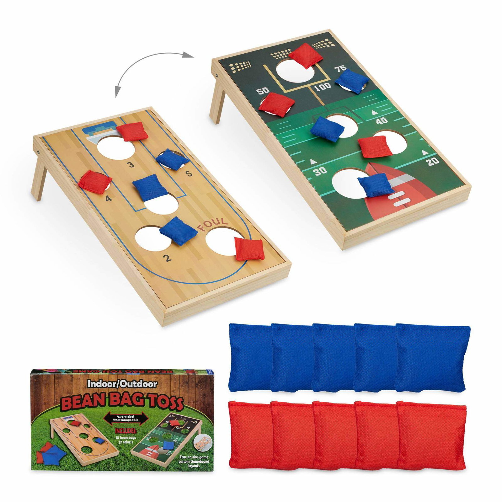 11 stk Cornhole kaste spil