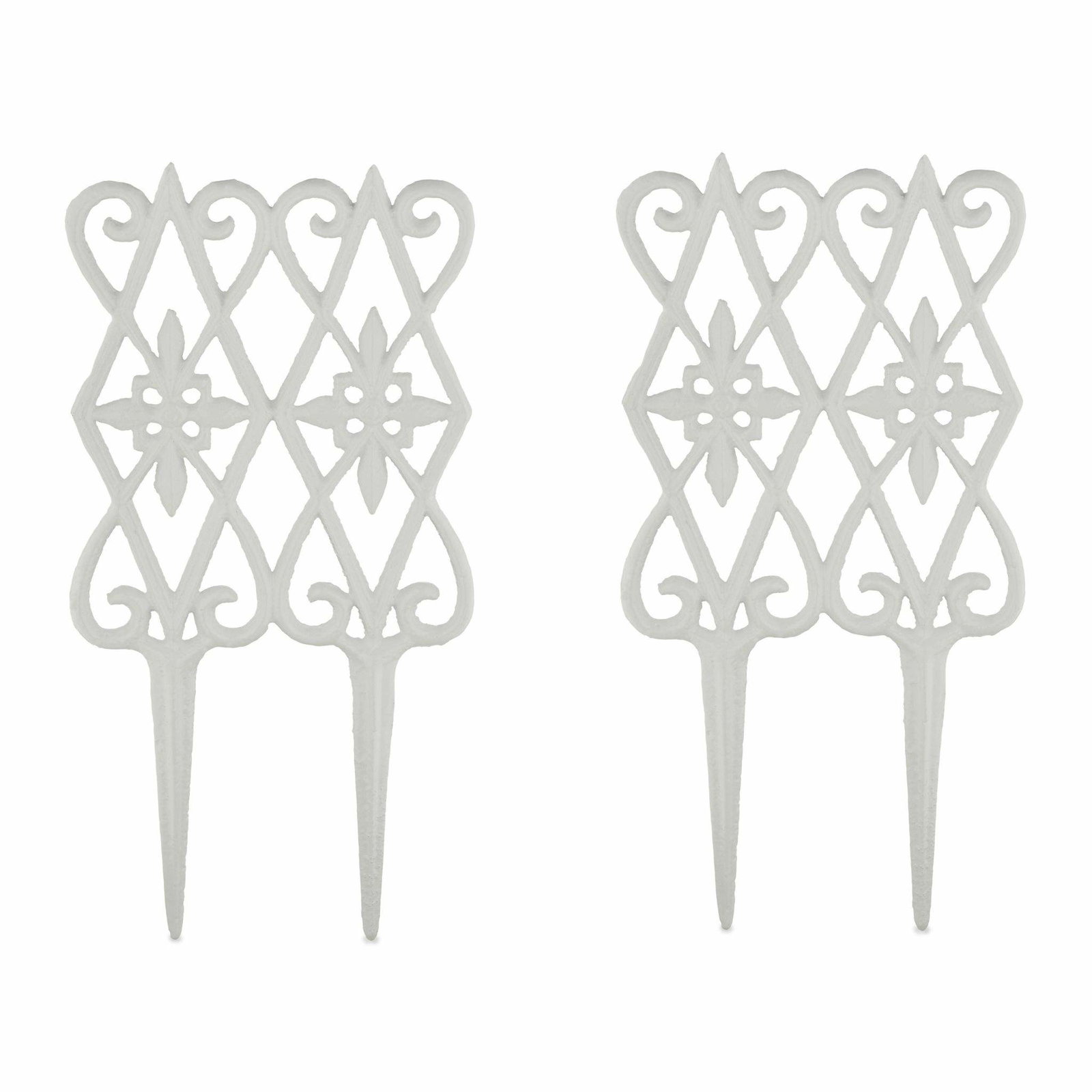 Rabattstaket romantiskt 2 paneler | Hem & Hobby | Pryloteket