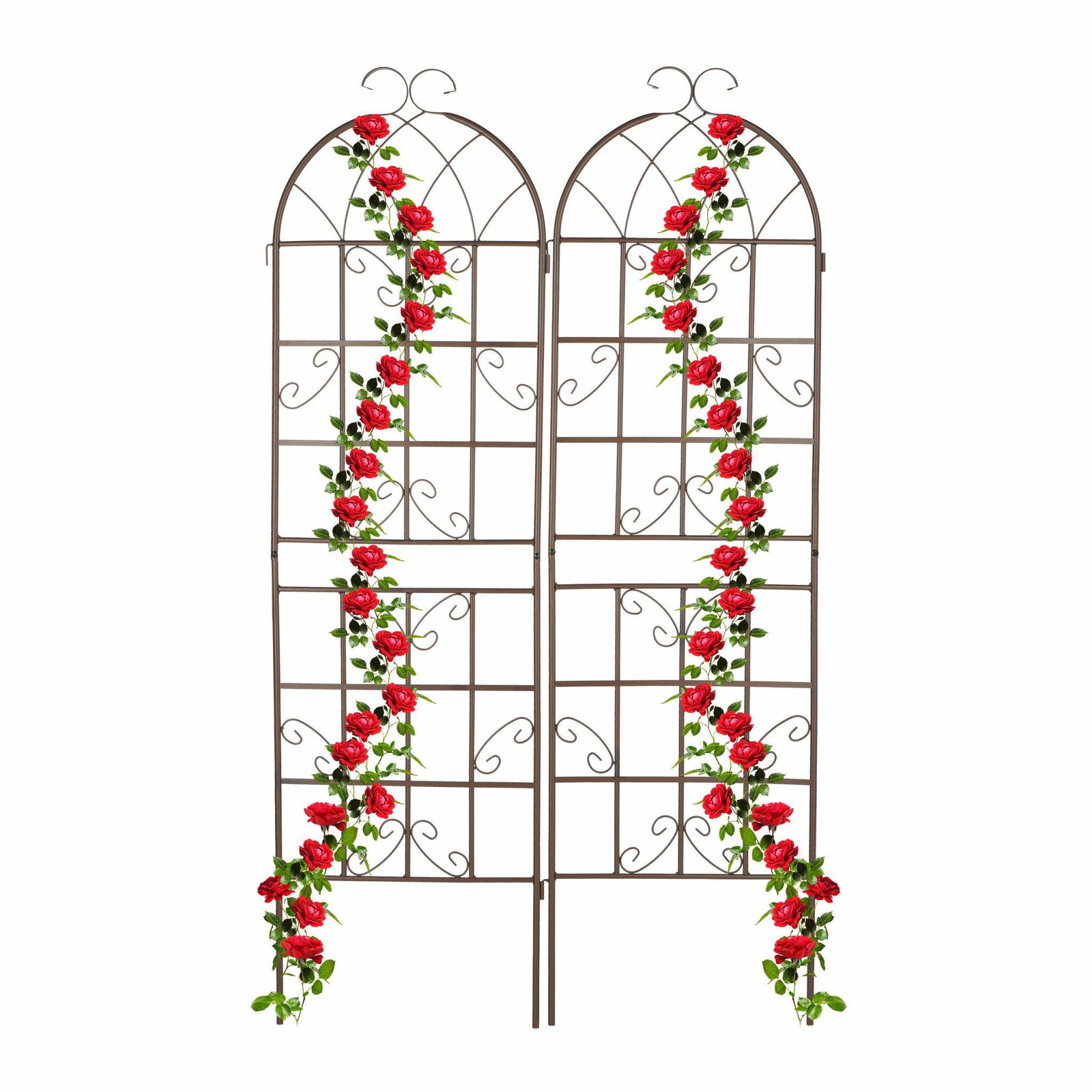 Spaljéer 180 cm set om 2 bruna | Hem & Hobby | Pryloteket