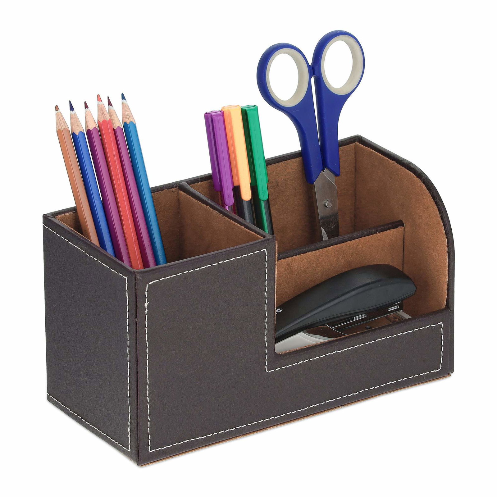 Desk organizer kunstlæder
