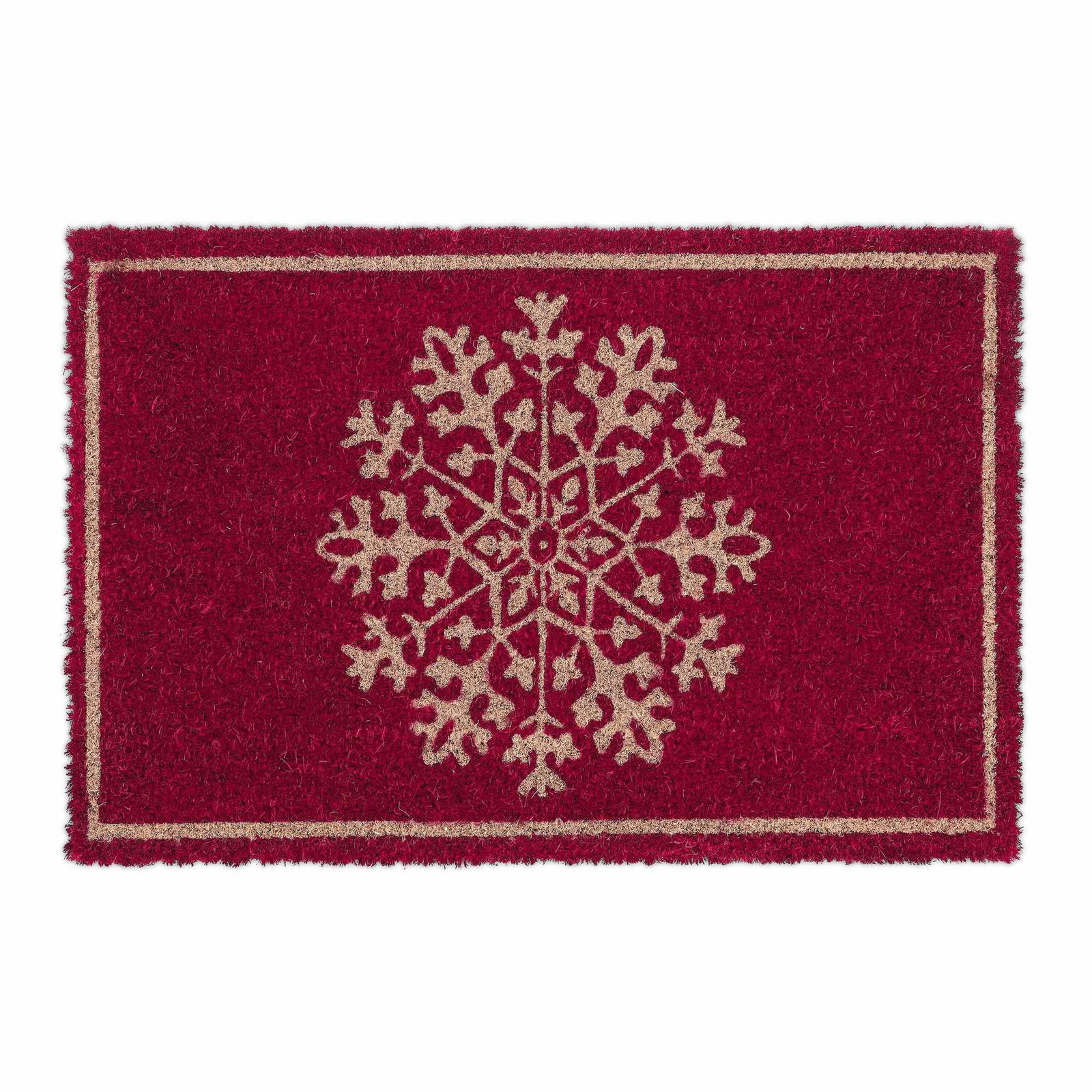 Kokos dørmåtte "Snefnug