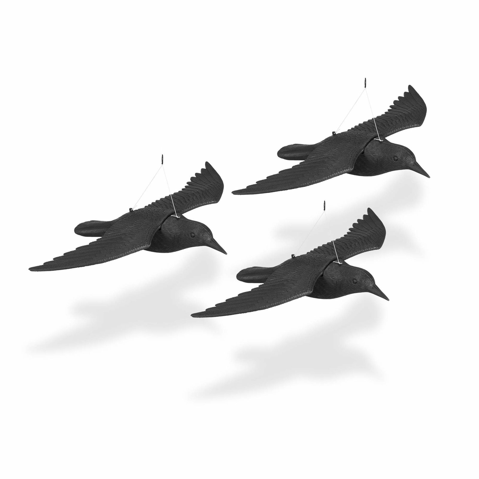 Scarecrow Crow sæt med 3