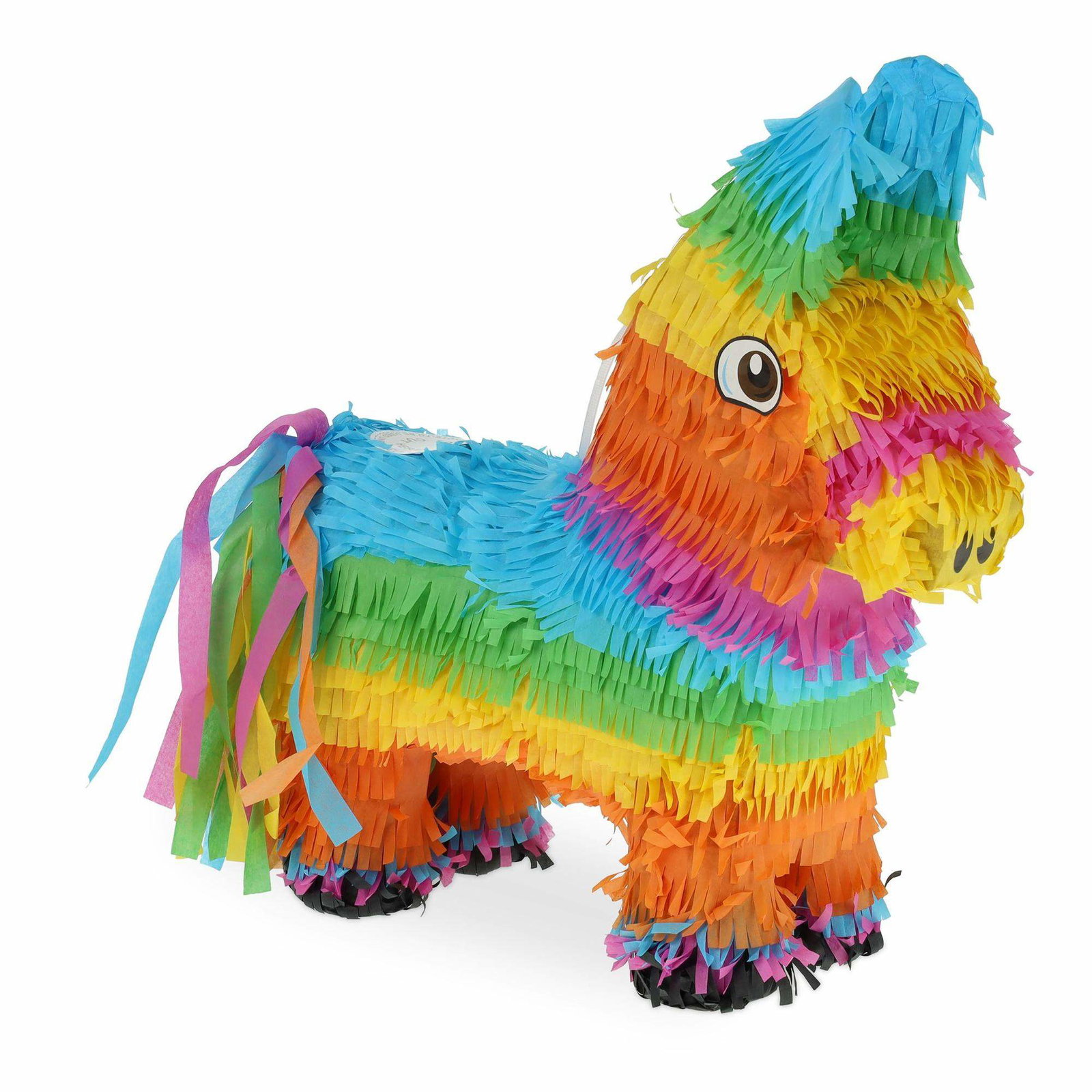 Pinata farverigt æsel