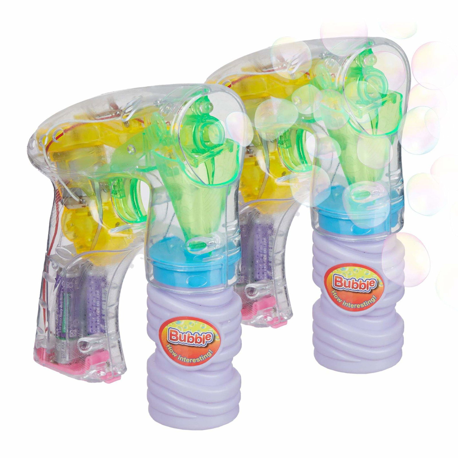 LED Bubble Gun - Set om 2 | Sport & Fritid - Friluftsliv & Camping - Belysning | Pryloteket
