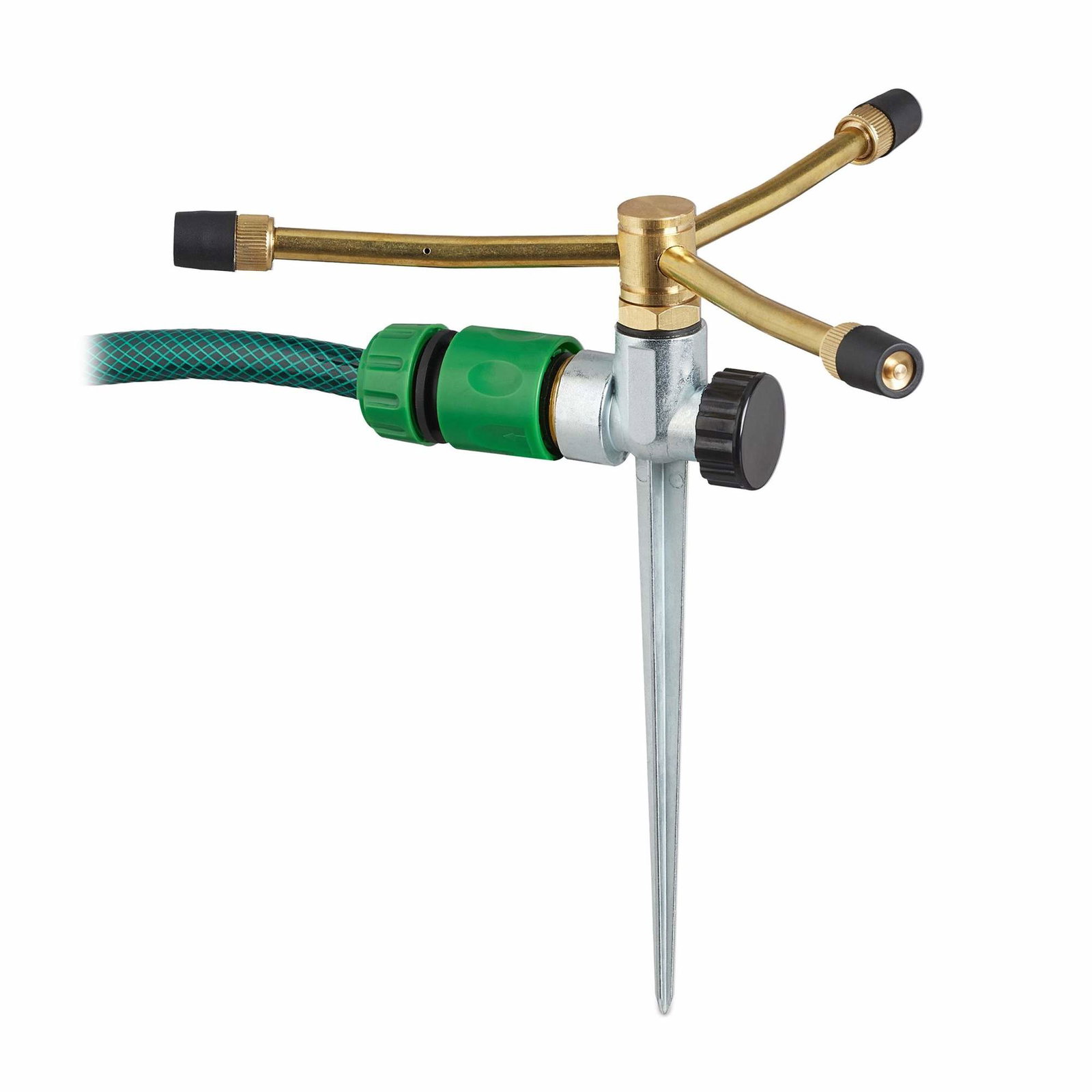 Sprinkler 3-armad med jordankare | Hem & Hobby | Pryloteket